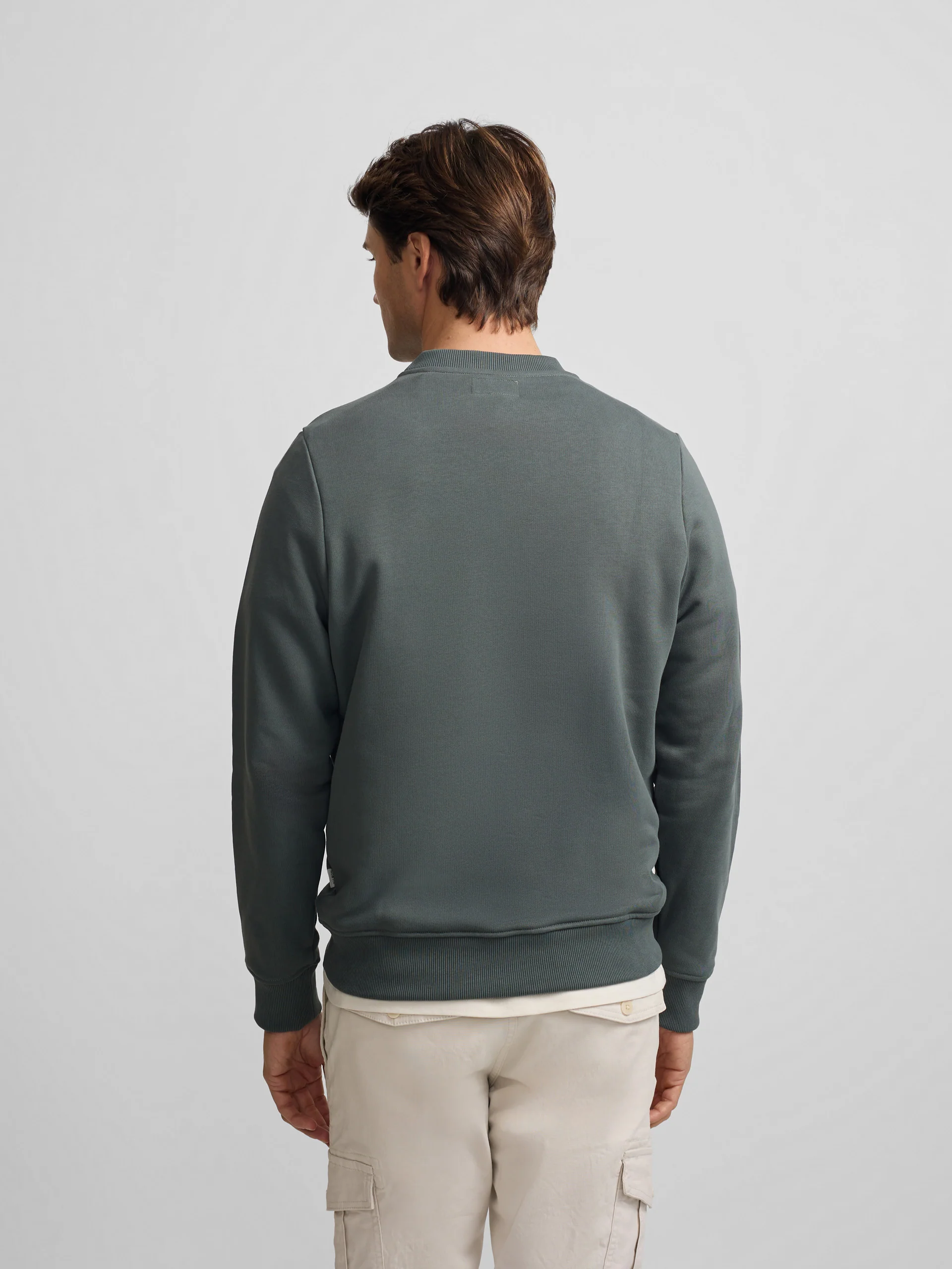 Sudadera Silbon minilogo rizo verde oscuro - Image 6