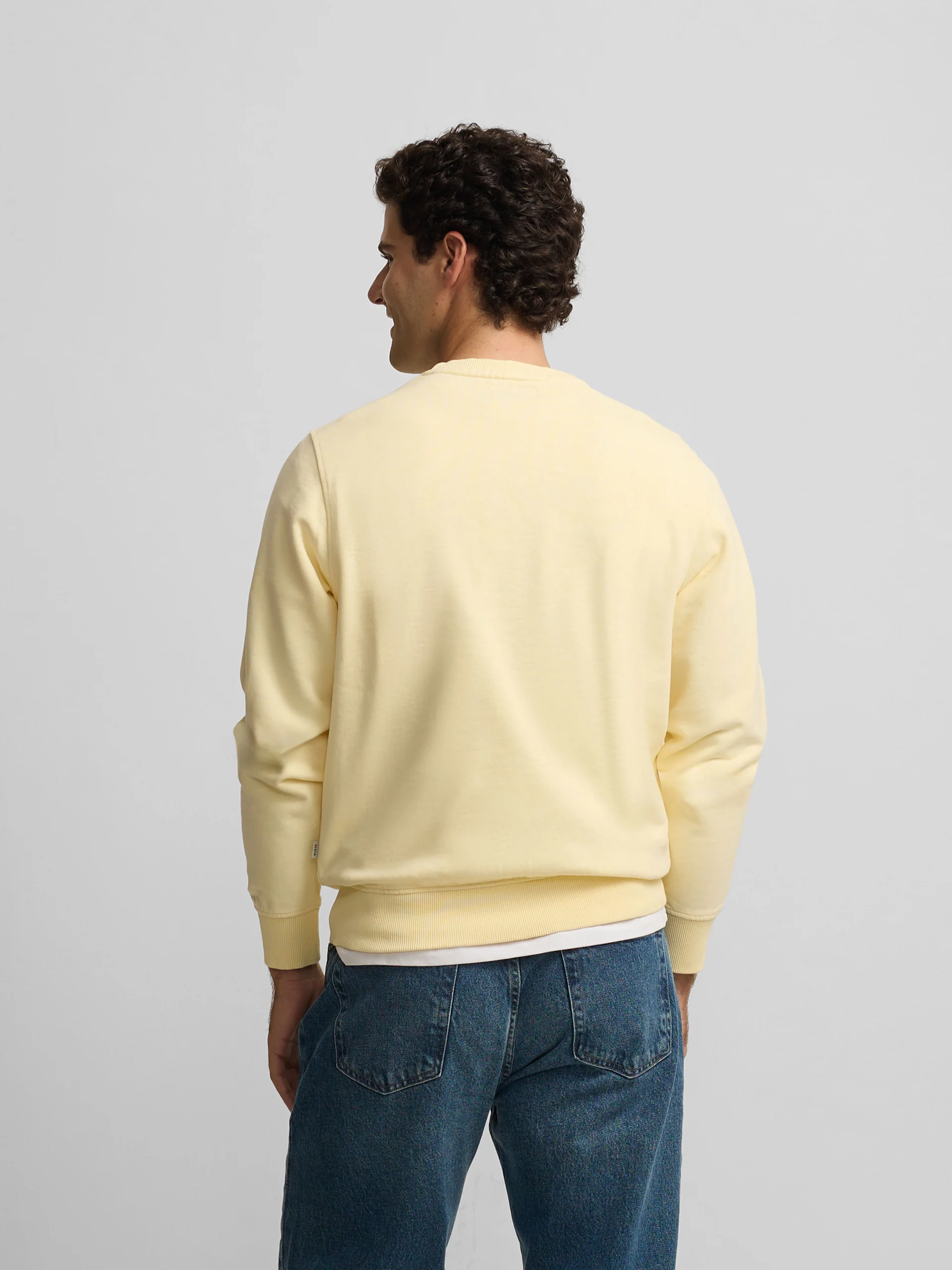 Sudadera silbon raqueta media amarilla - Image 4