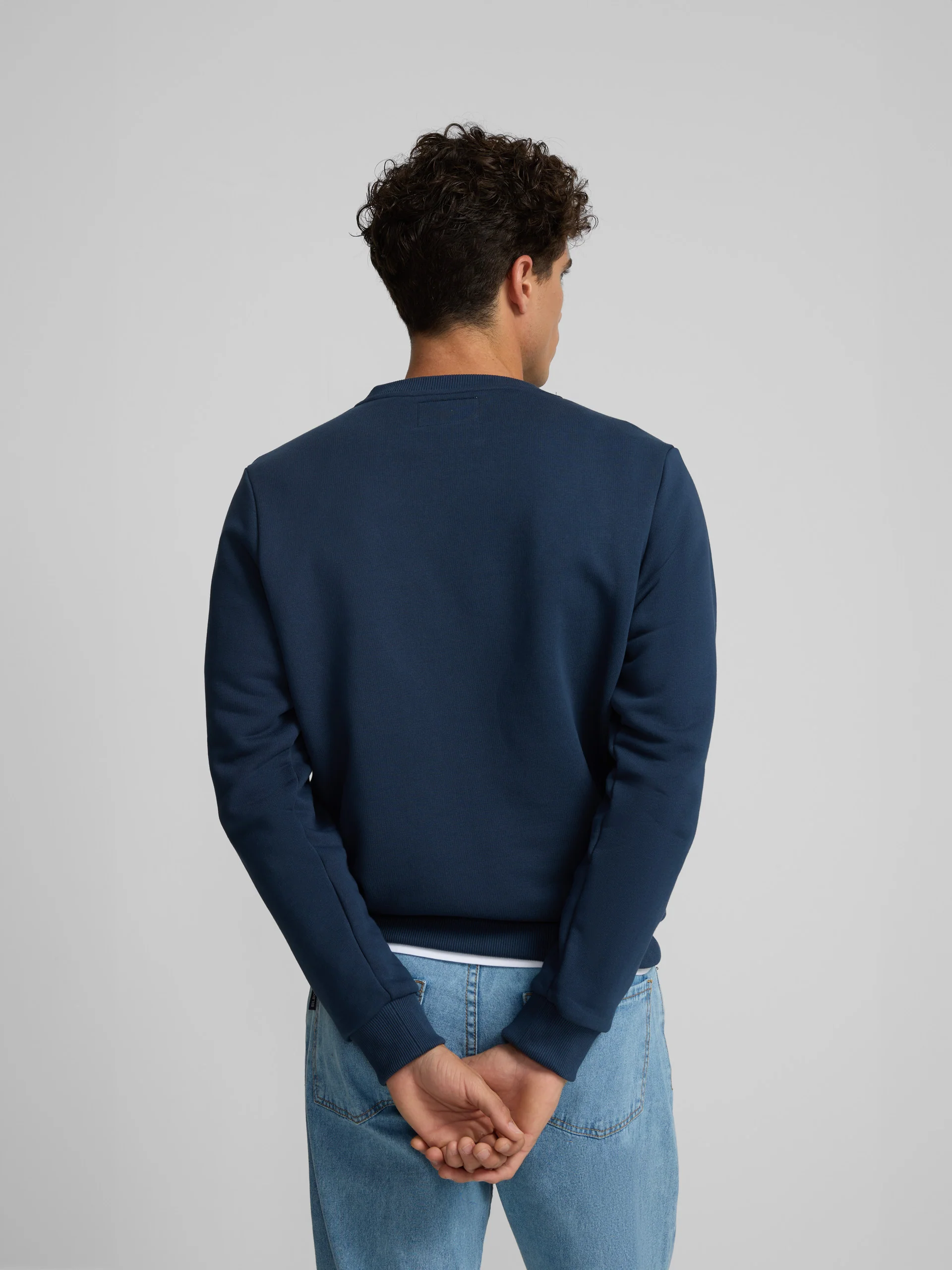 Sudadera silbon raqueta media azul marino - Image 6