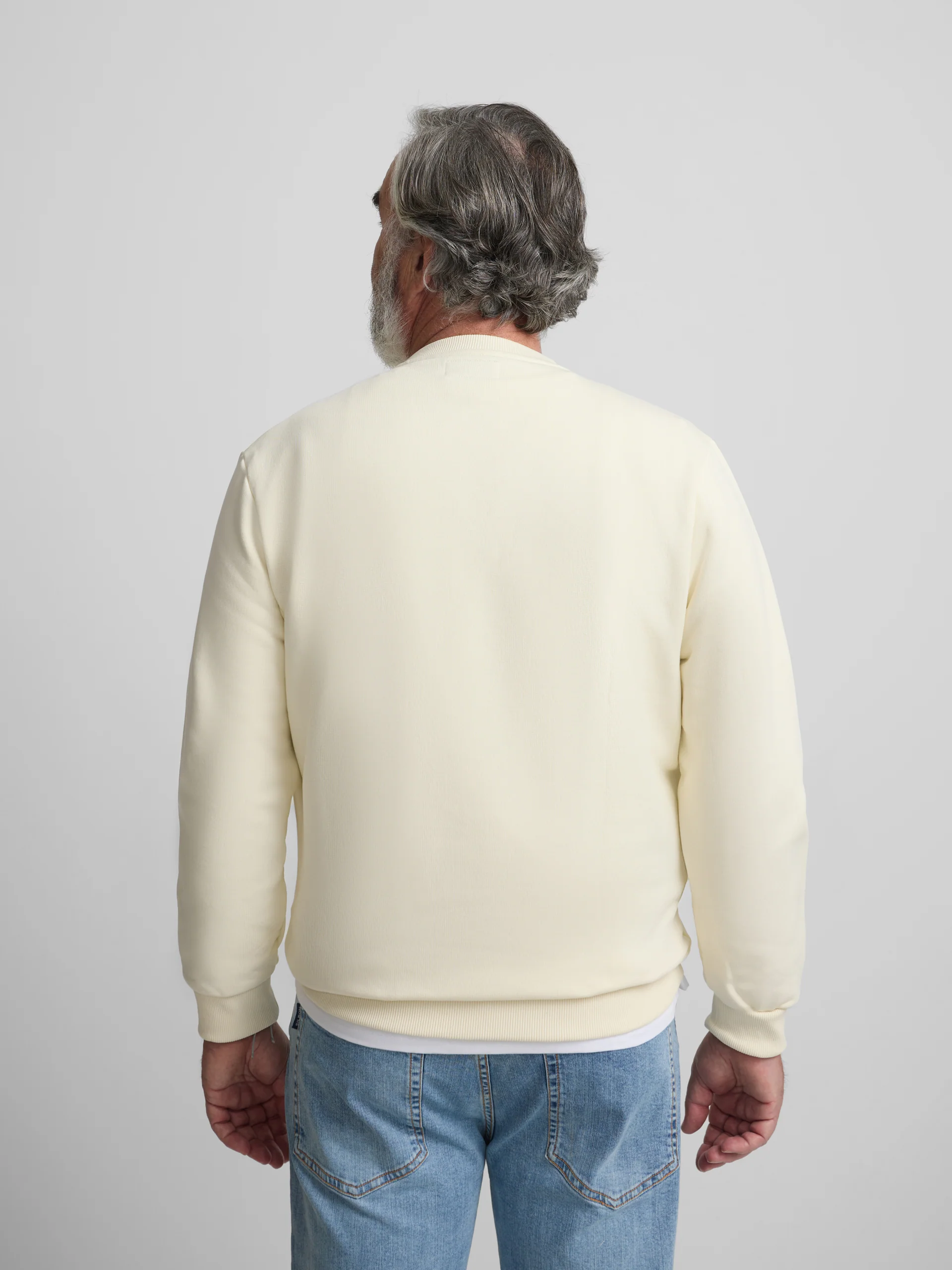 Sudadera silbon raqueta media crema - Image 11
