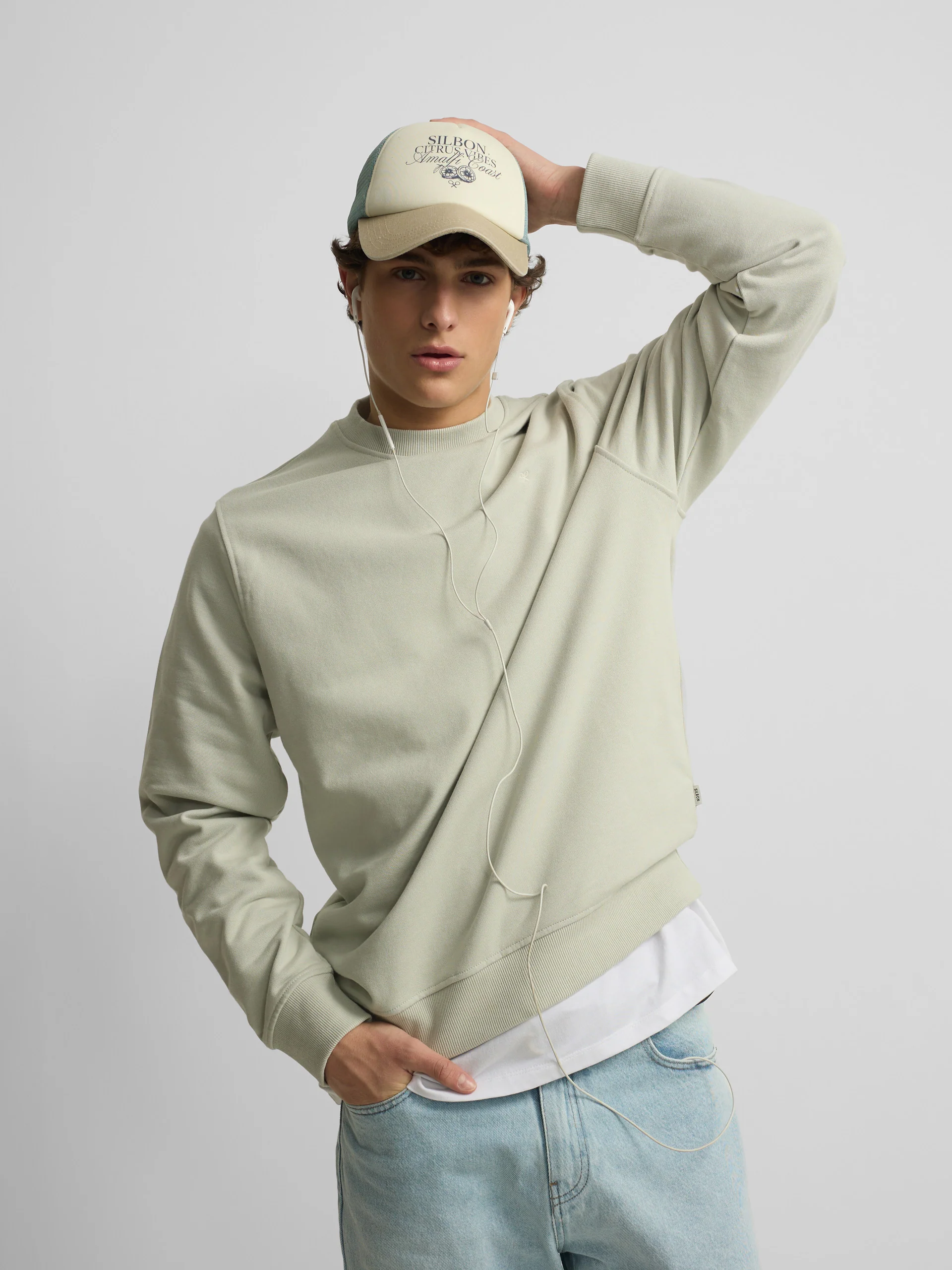 Sudadera Silbon summer verde claro - Image 3