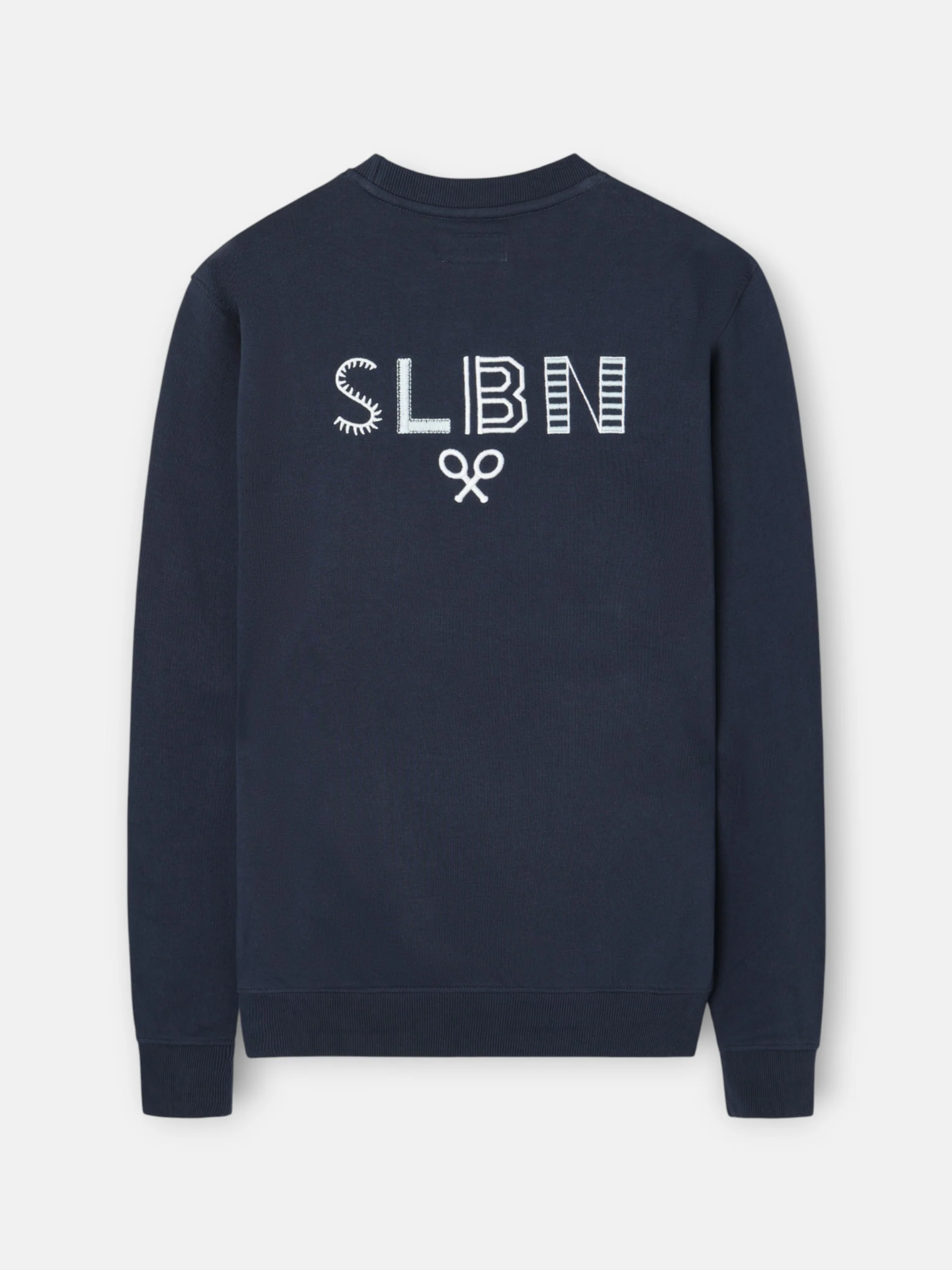 Sudadera slbn bordados azul marino - Image 5