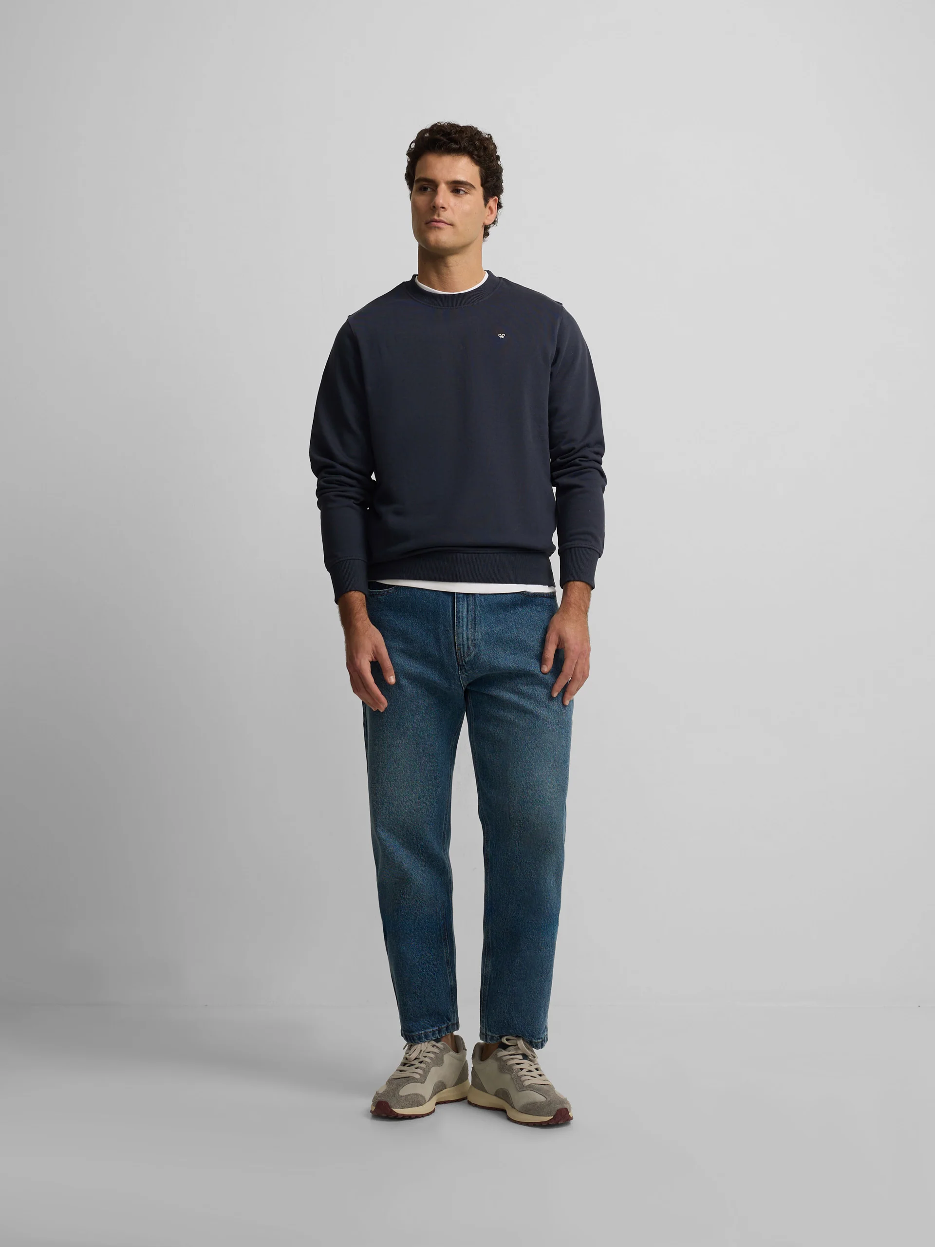 Sudadera slbn bordados azul marino - Image 7