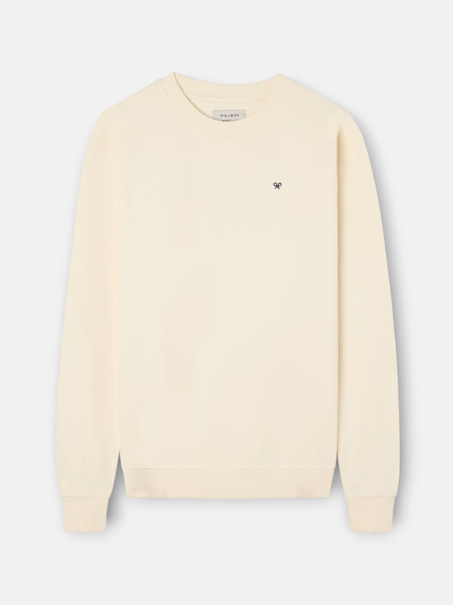 Sudadera slbn bordados crema - Image 8