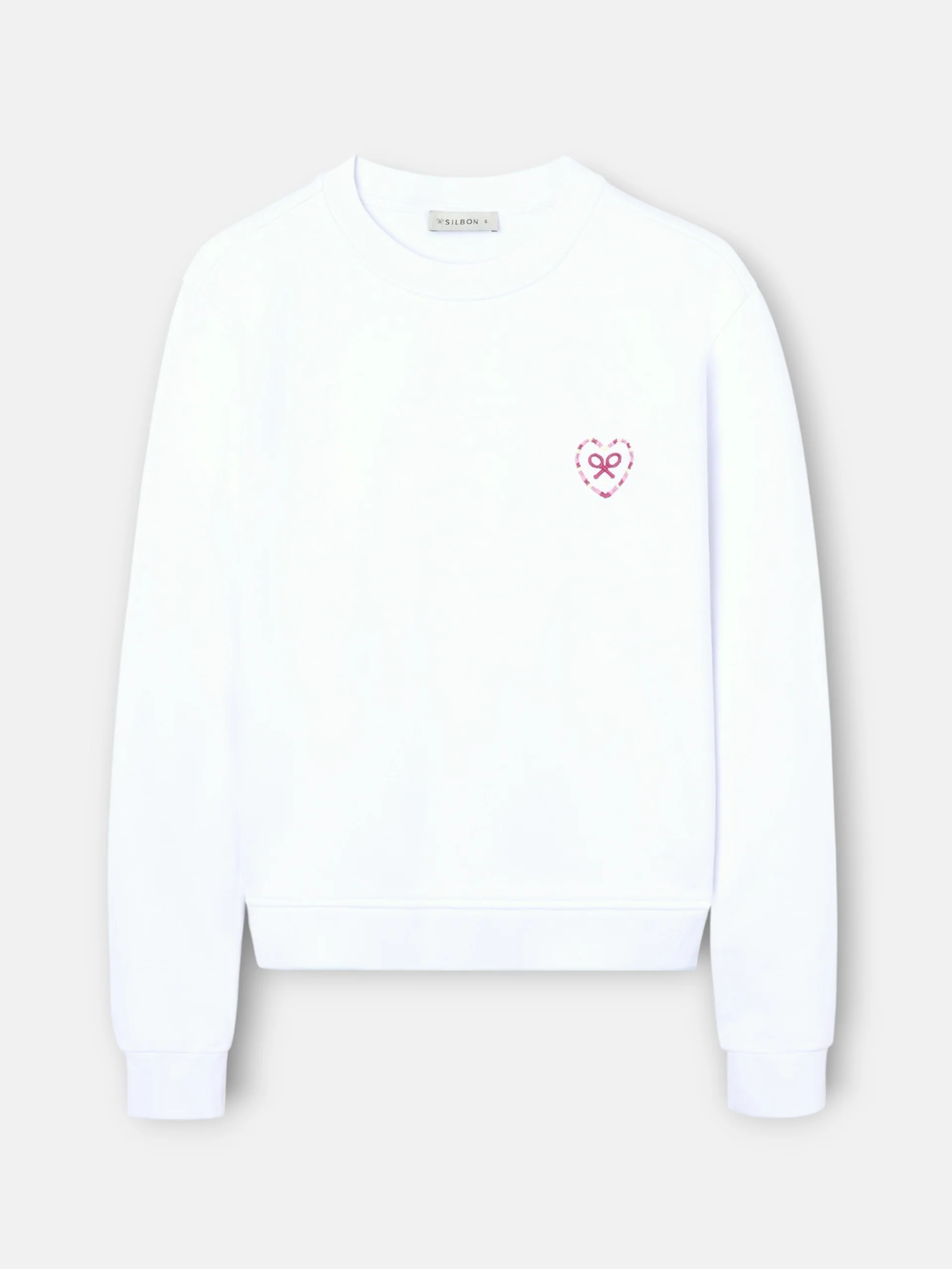 Sudadera woman corazon love blanca - Image 6