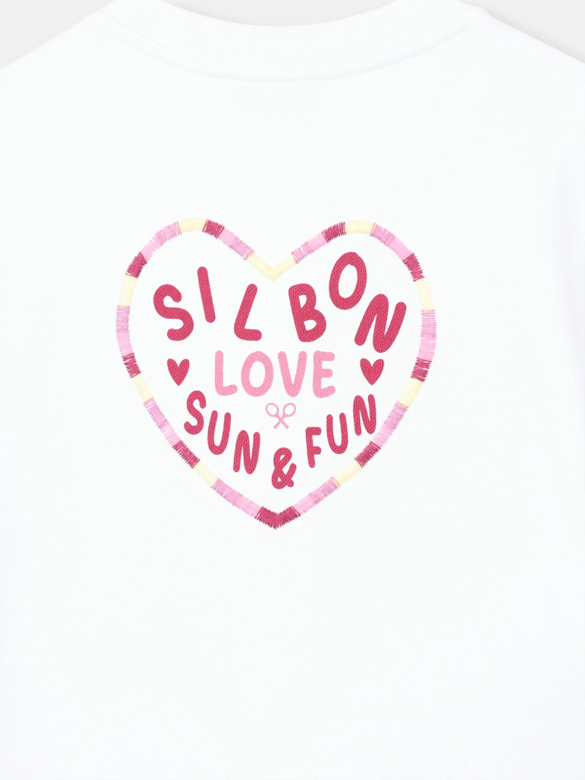 Sudadera woman corazon love blanca - Image 7