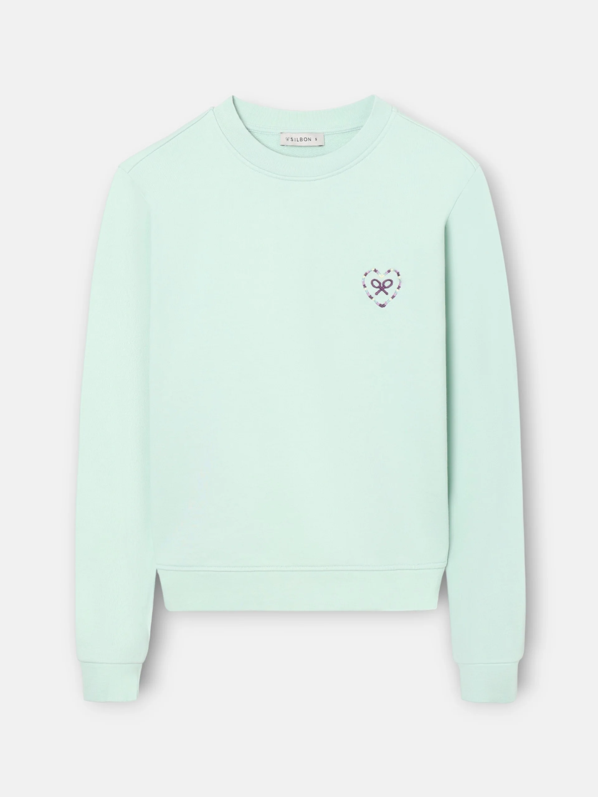 Sudadera woman corazon love verde - Image 5