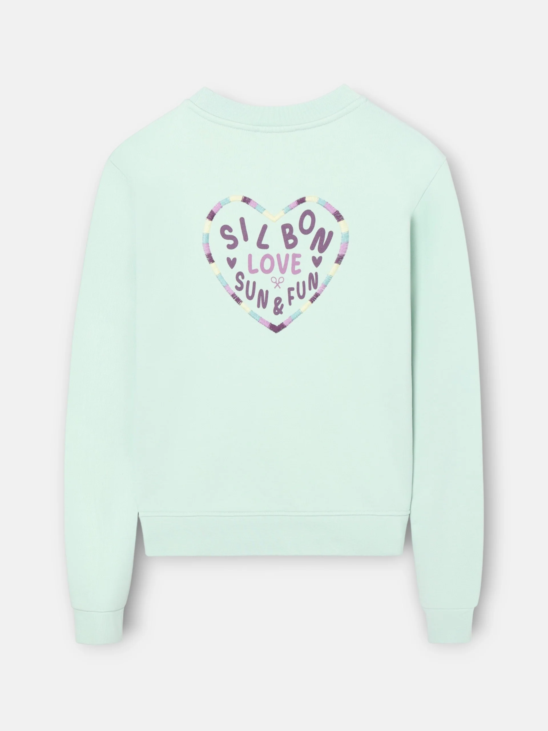 Sudadera woman corazon love verde - Image 7