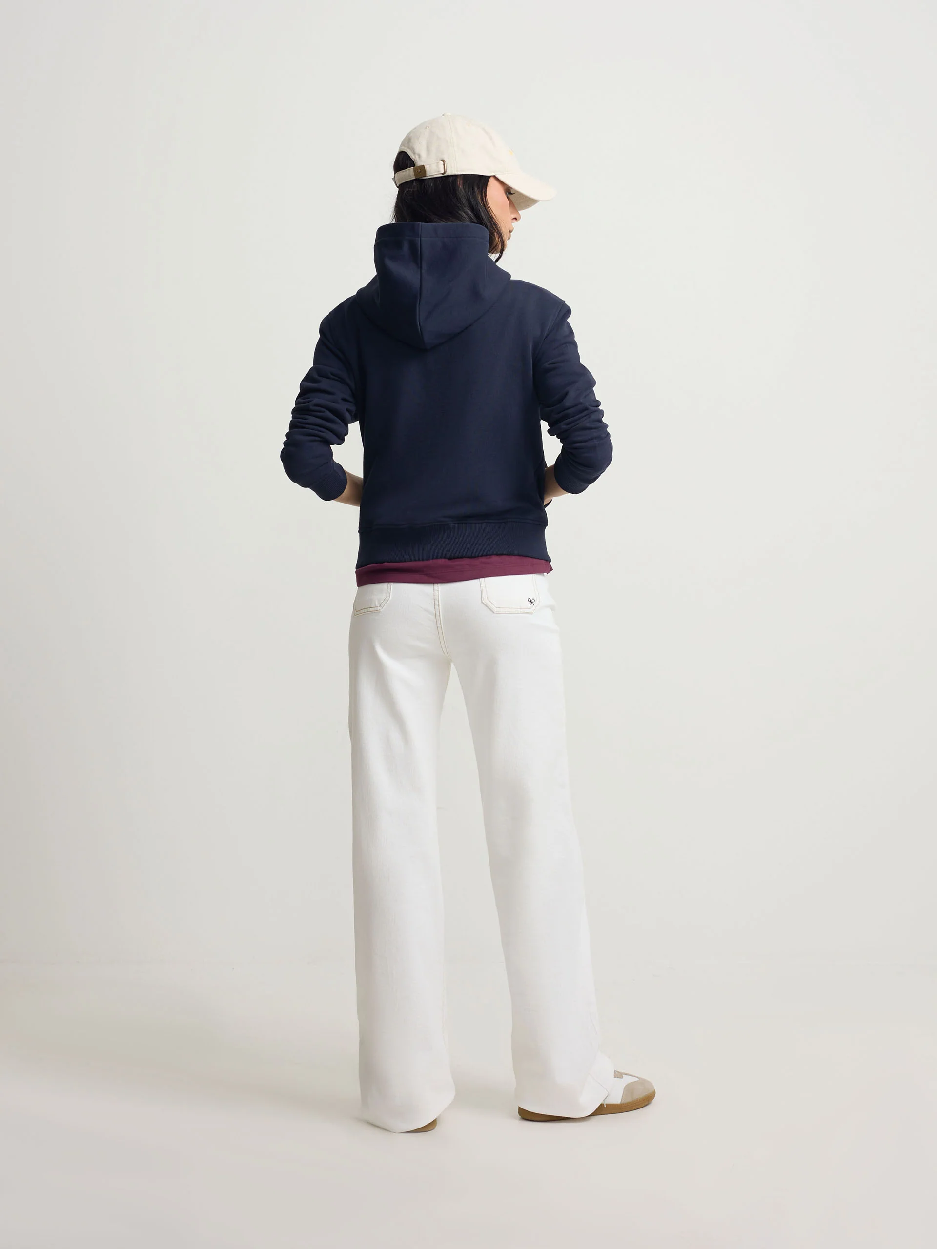 Sudadera woman cremallera raqueta marino - Image 5