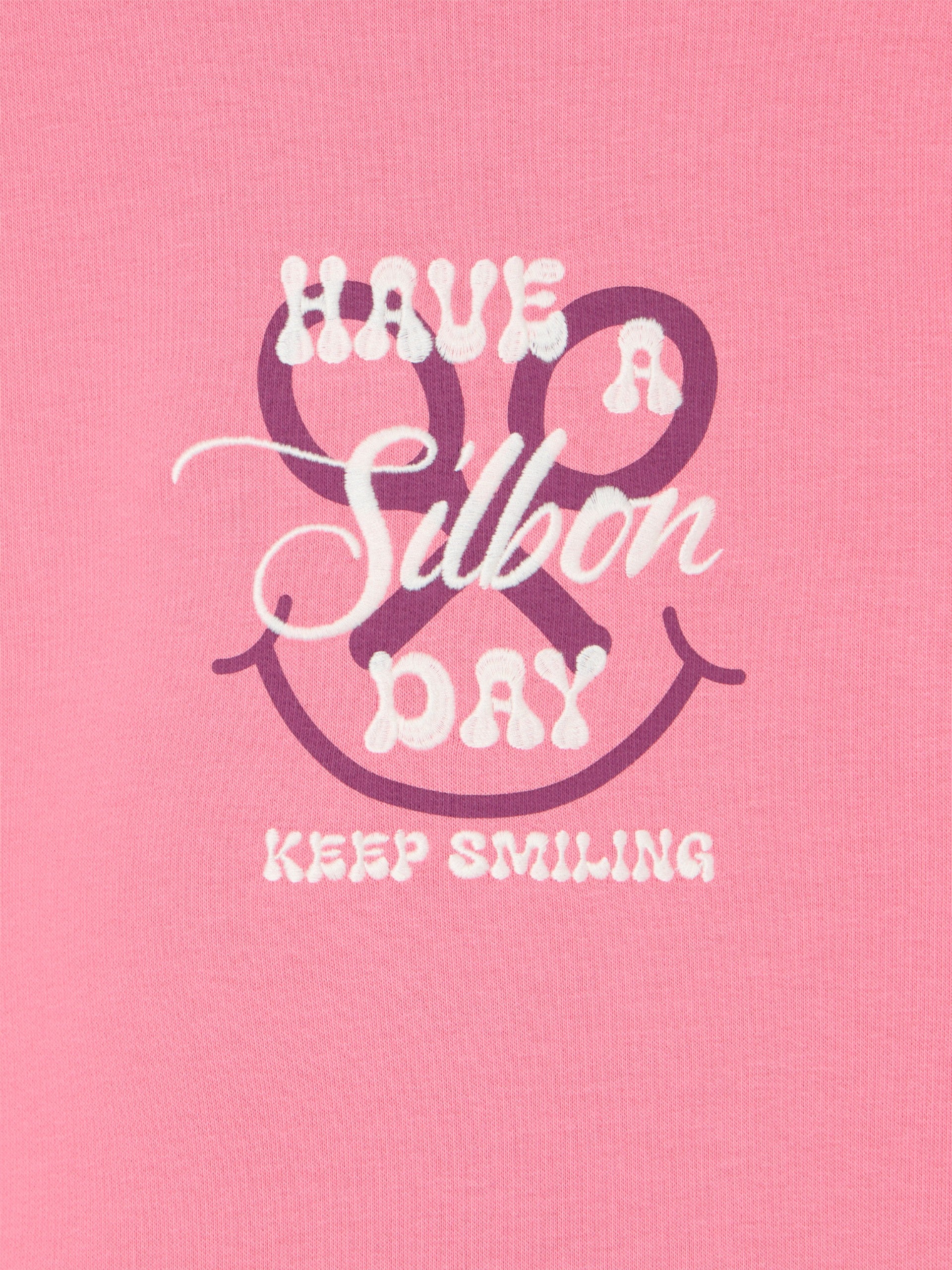 Sudadera woman have a silbon day rosa - Image 6