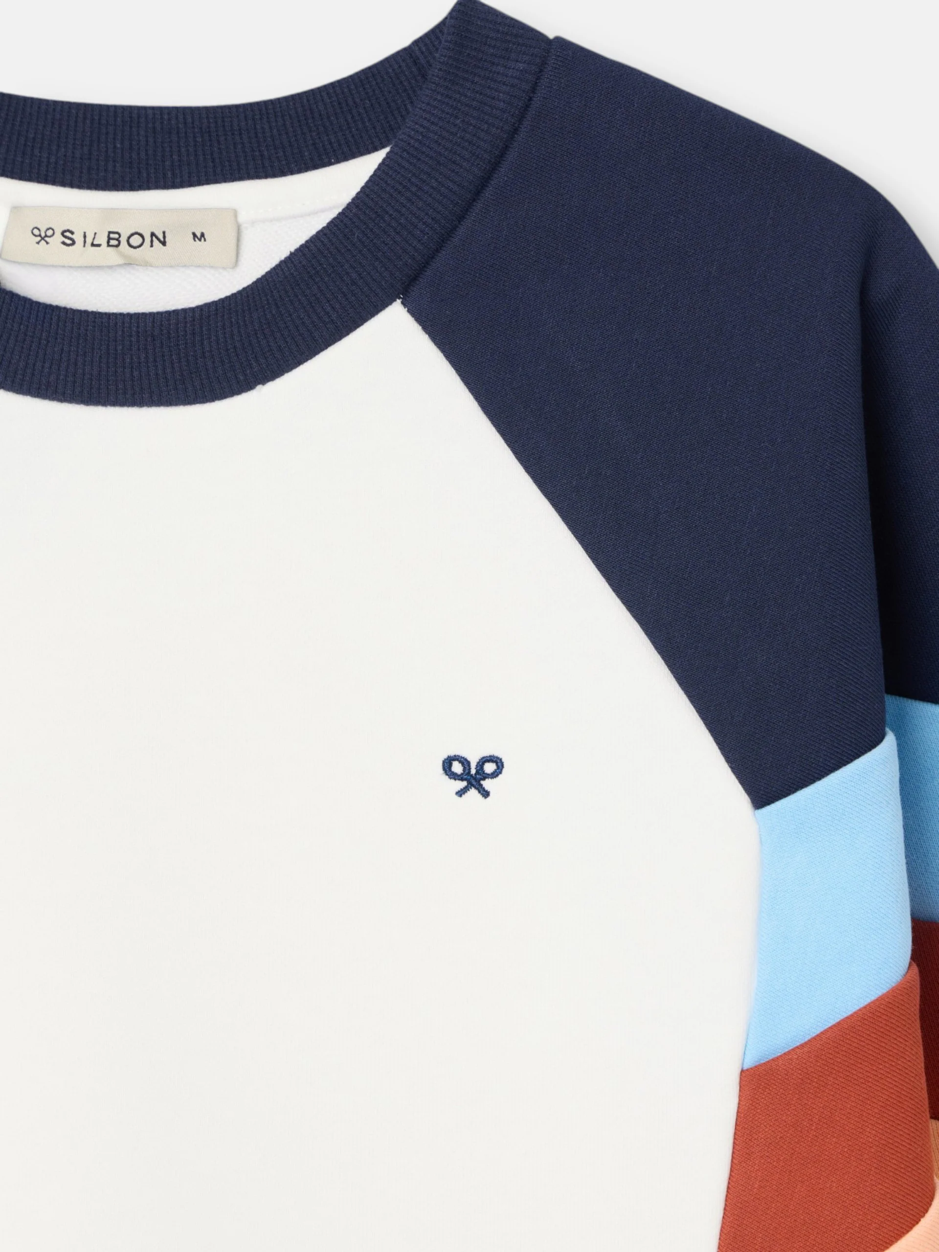 Sudadera woman tricolor azules - Image 2