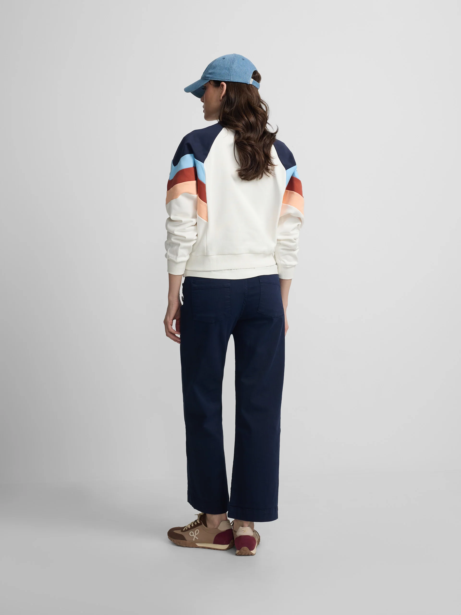 Sudadera woman tricolor azules - Image 6