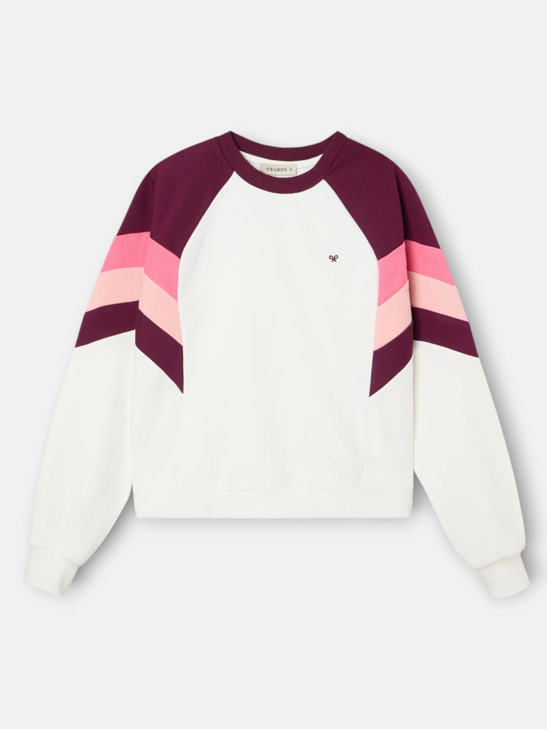 Sudadera woman tricolor morados - Image 5