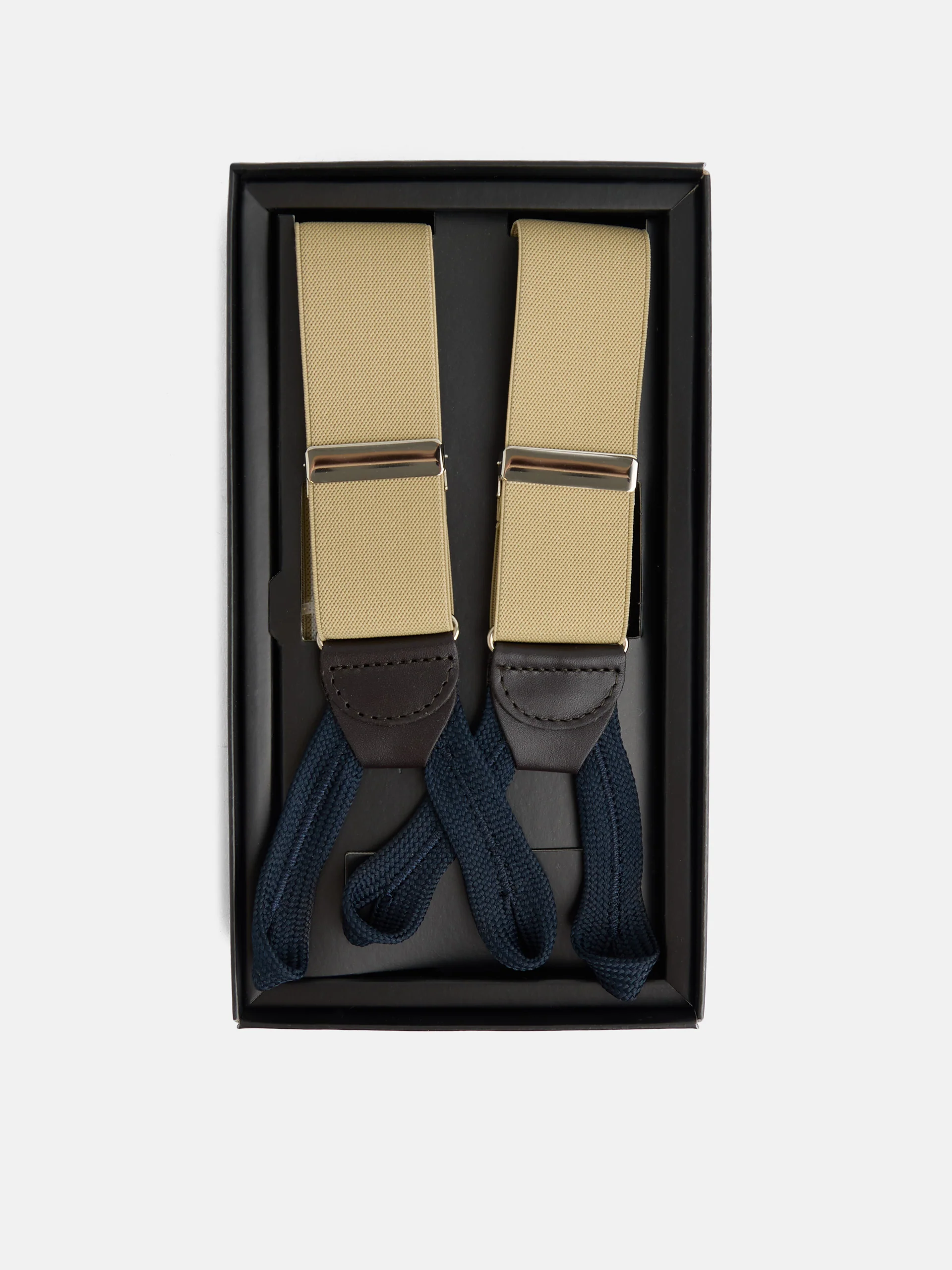Tirante liso ribete beige - Image 2