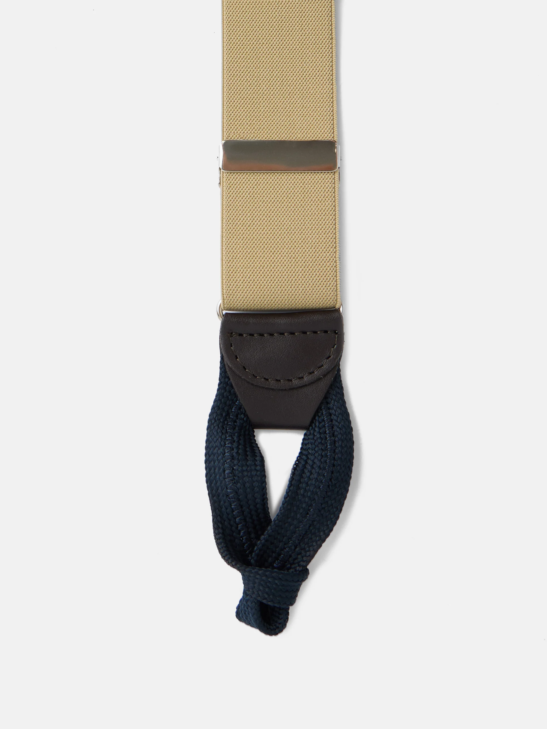 Tirante liso ribete beige - Image 3