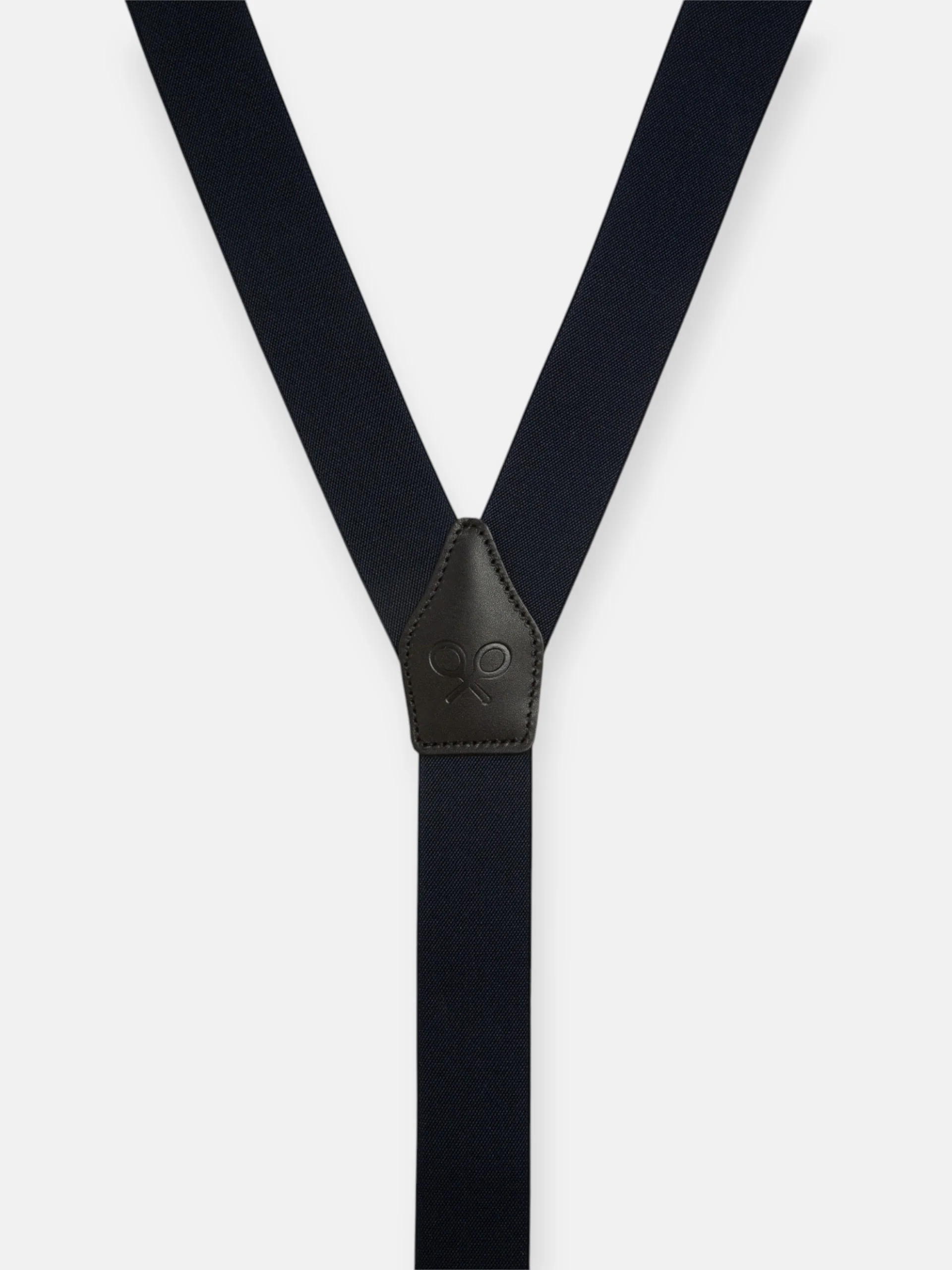 Tirante silbon azul marino liso