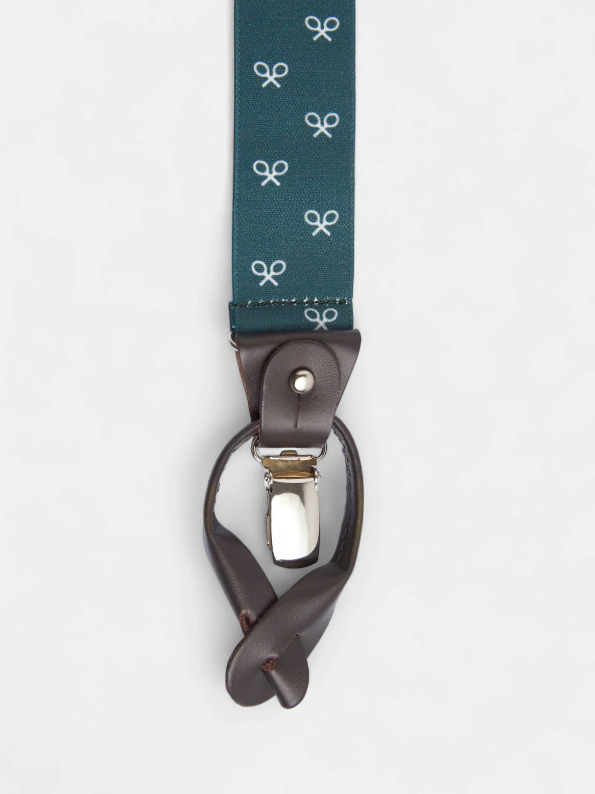 Tirante silbon verde raqueta blanca - Image 3