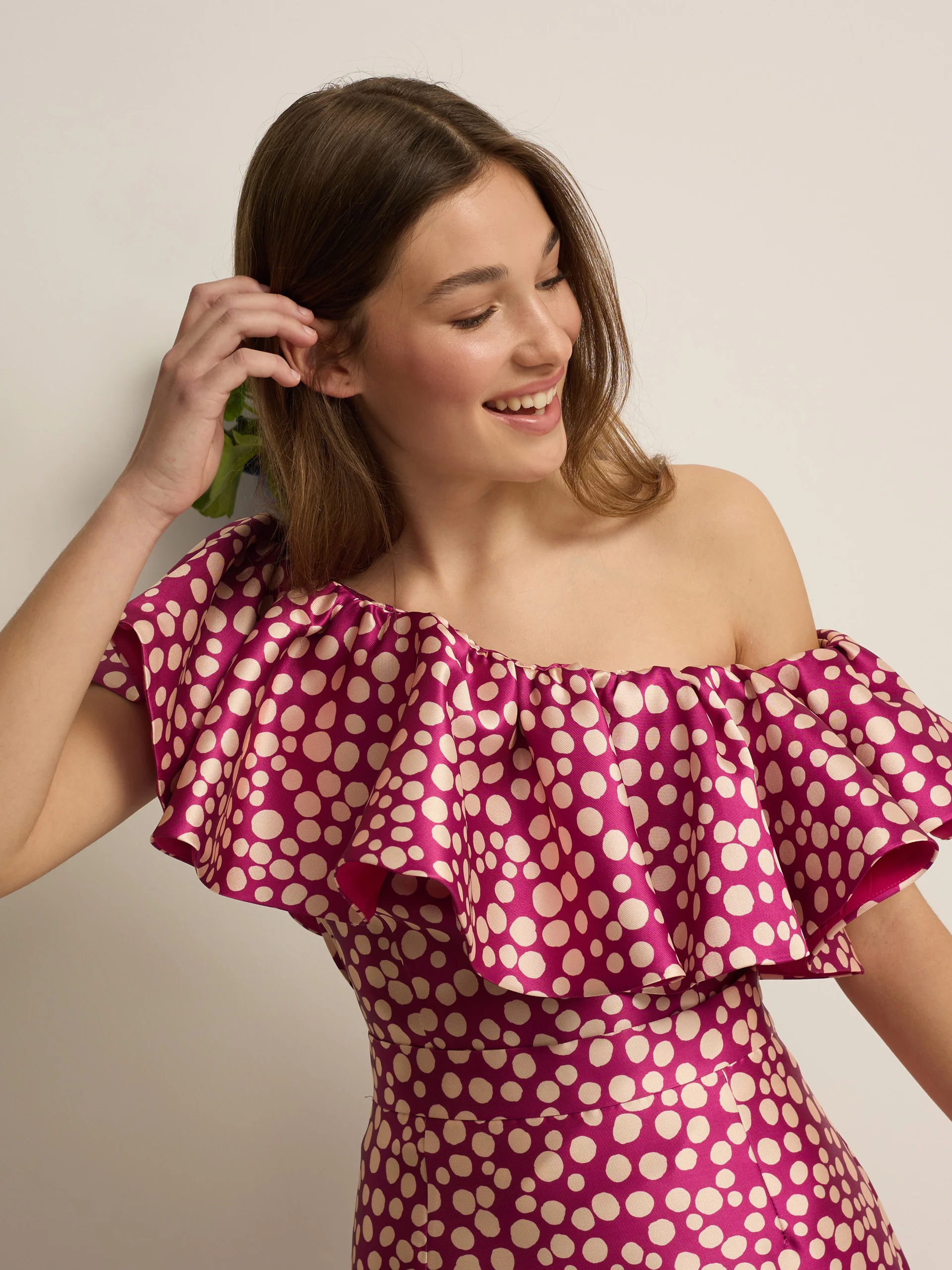 Top event collection estampado morado - Image 3