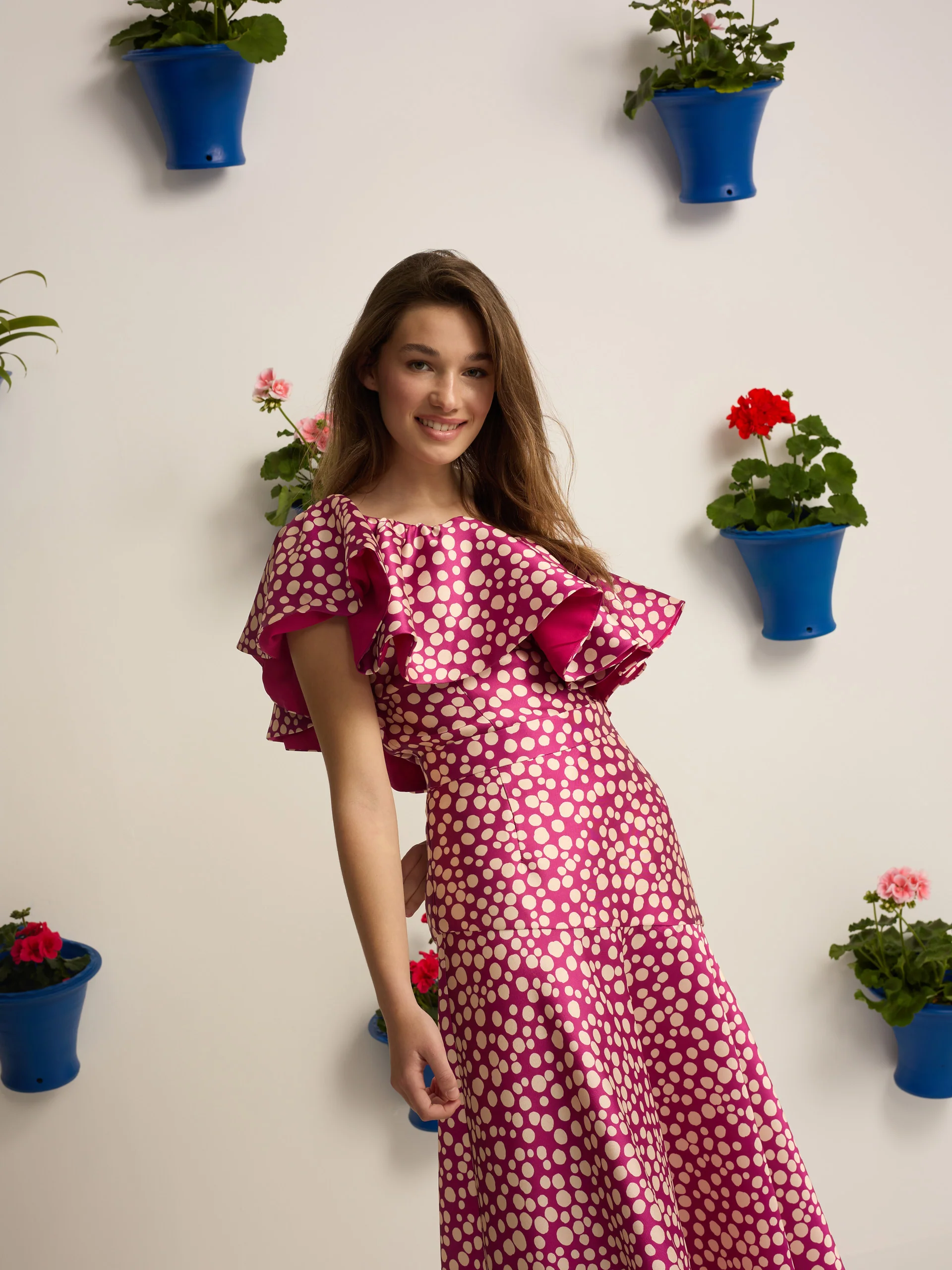 Top event collection estampado morado - Image 4