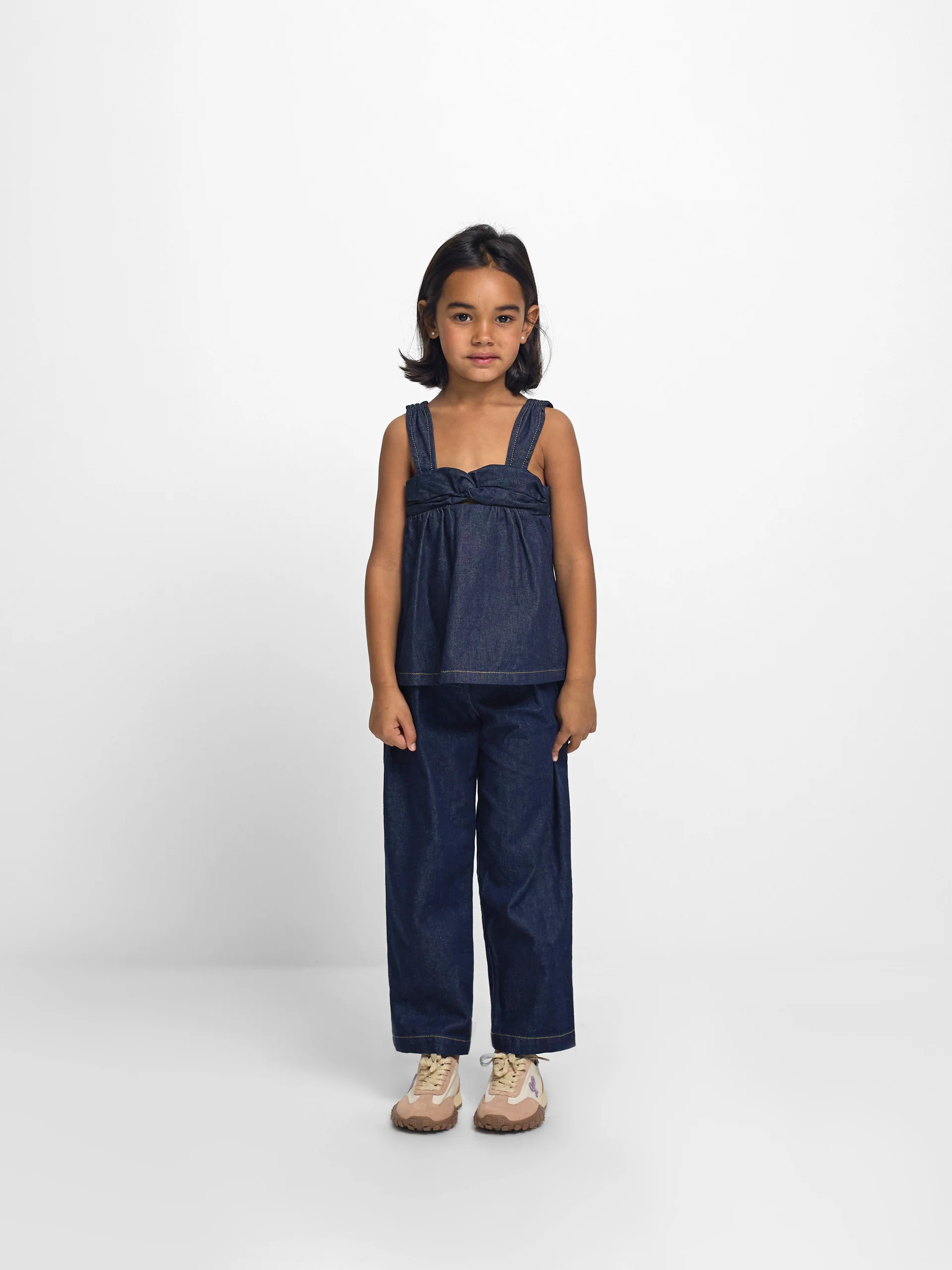 Top girl denim azul - Image 3