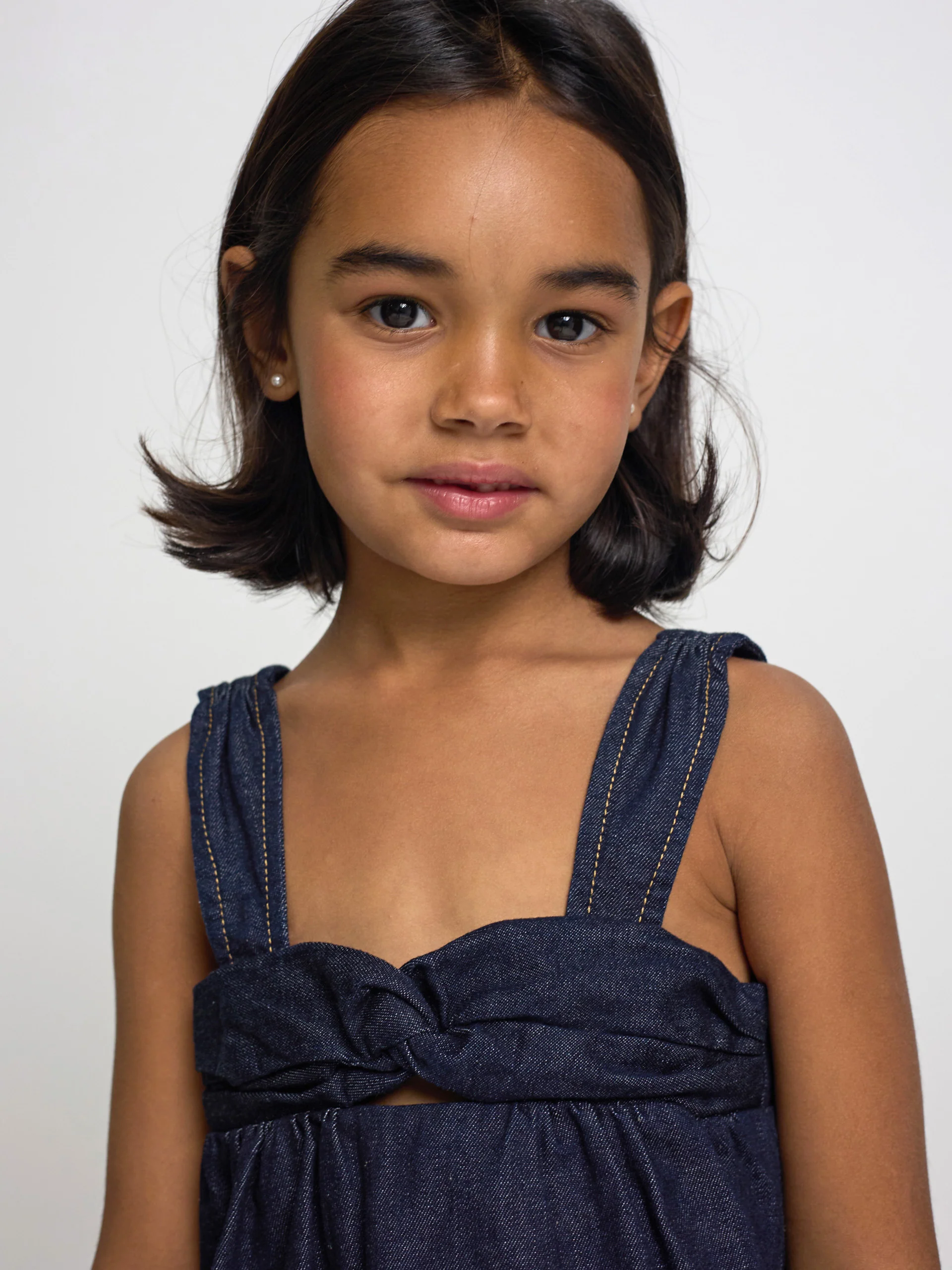 Top girl denim azul - Image 4