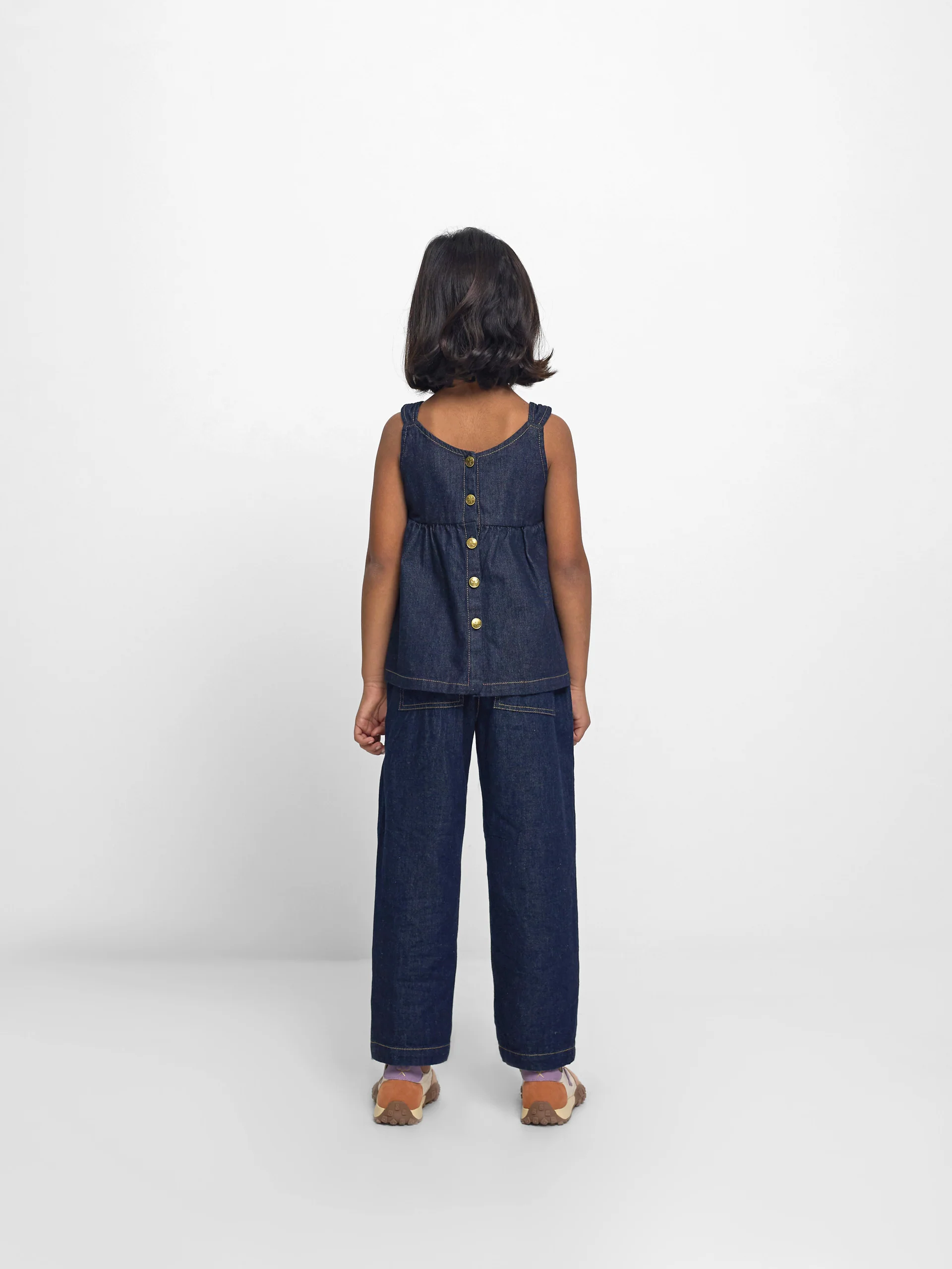 Top girl denim azul - Image 5