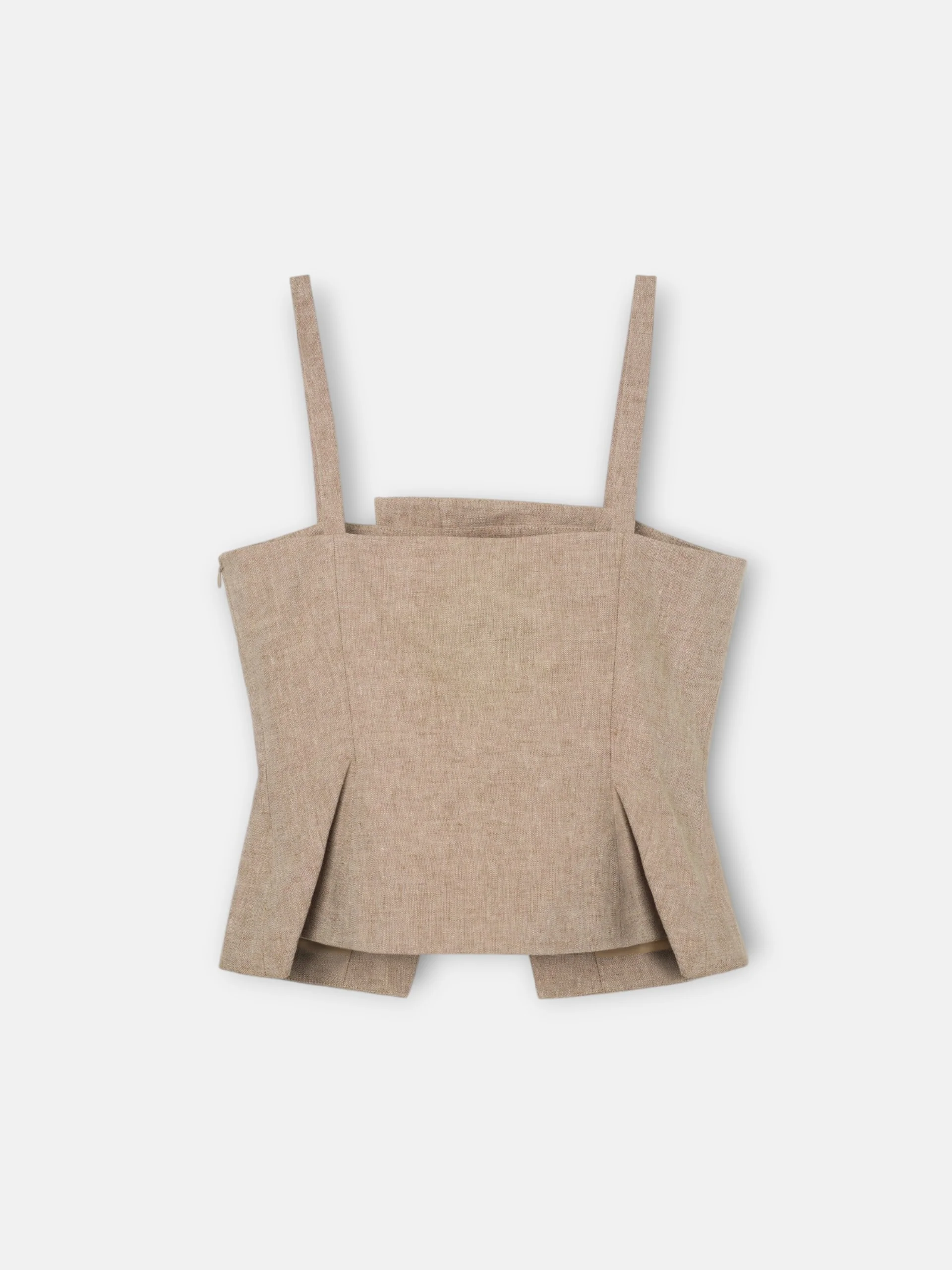 Top palabra de honor beige - Image 9