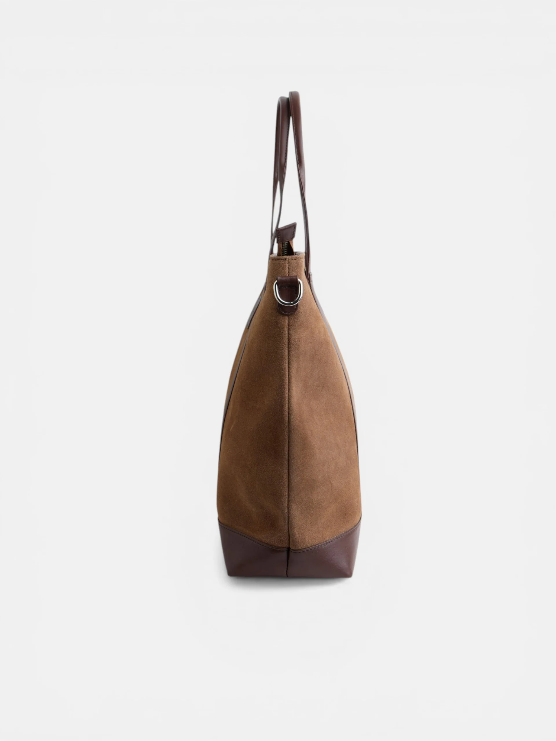Tote bag piel business marron oscuro - Image 4