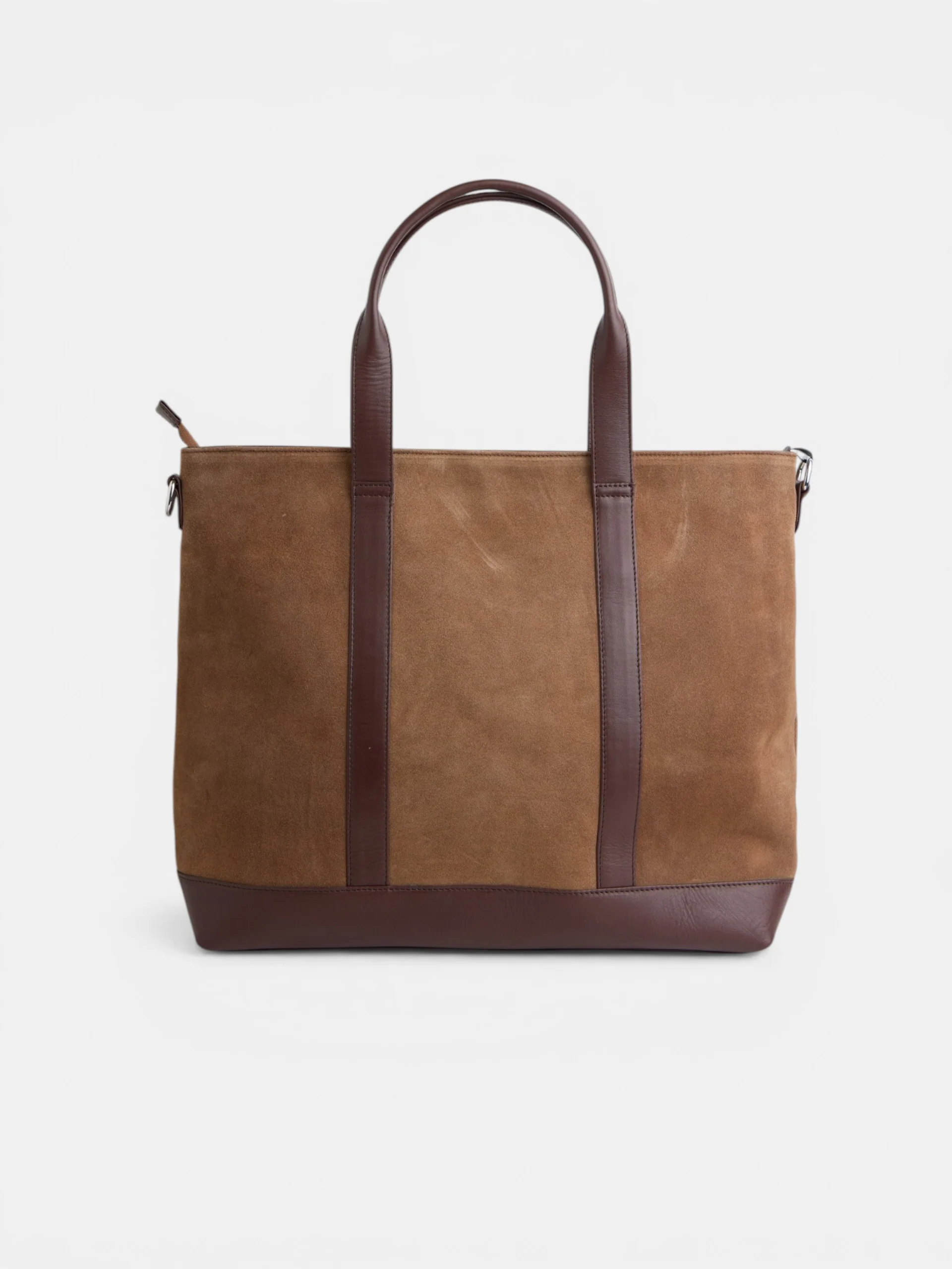 Tote bag piel business marron oscuro - Image 5
