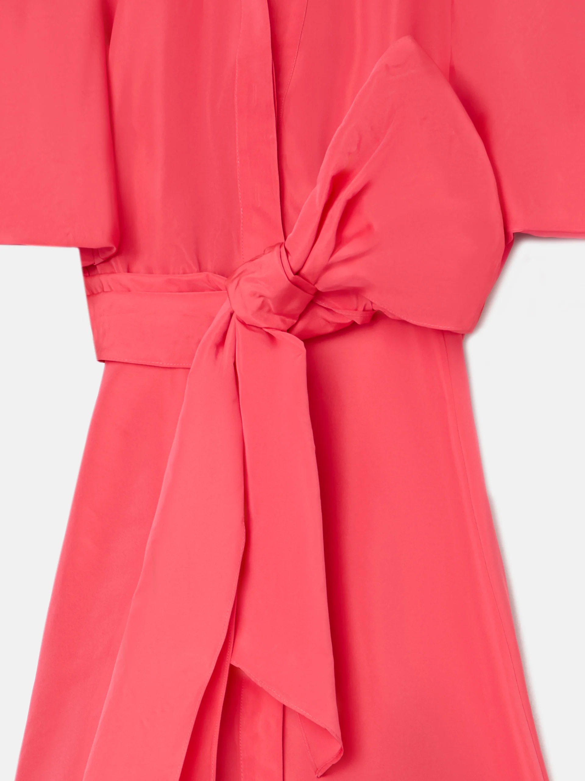Vestido CaprileXSilbon camisero tafeta rojo - Image 14