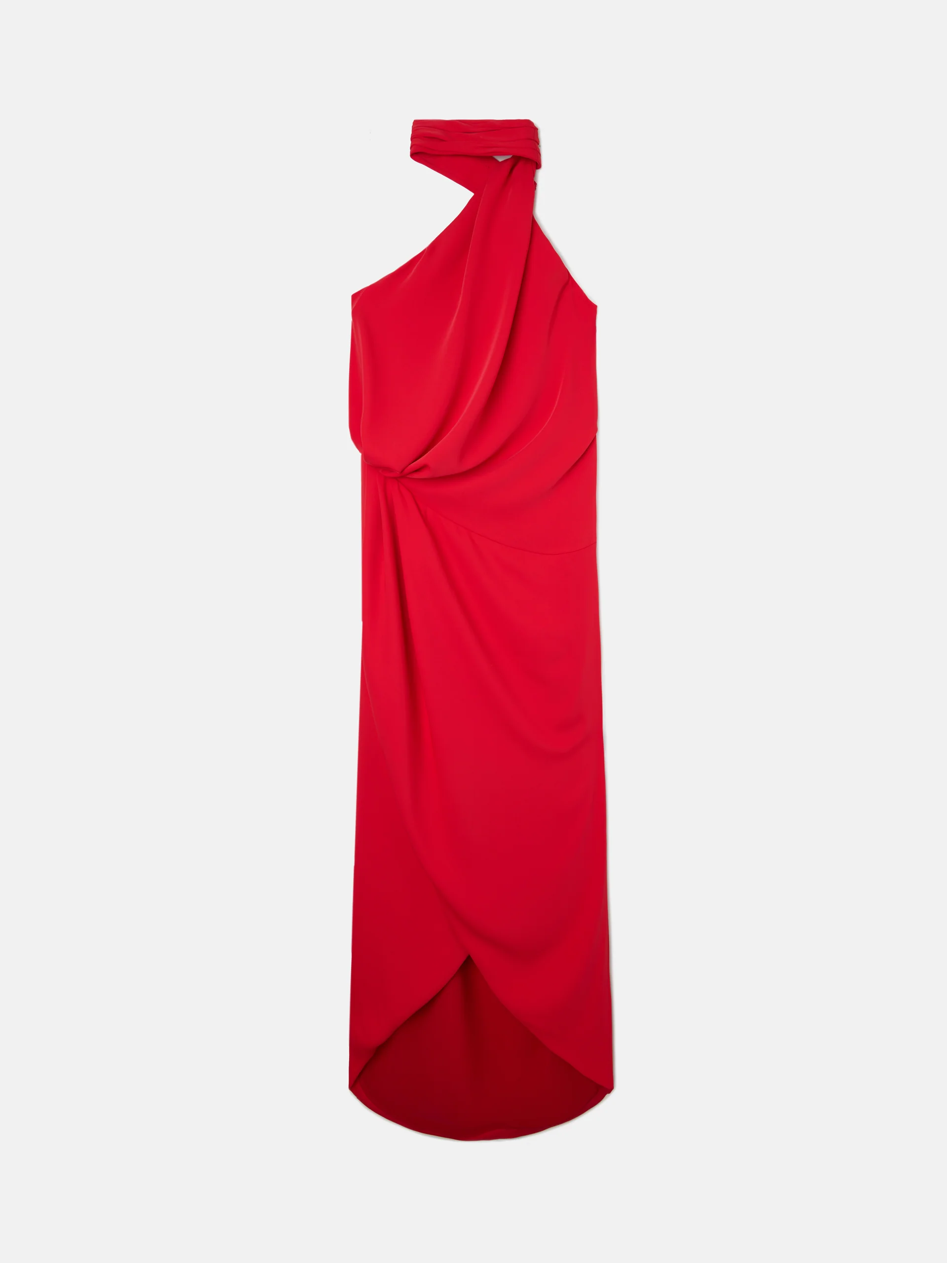 Vestido CaprileXSilbon halter rojo - Image 8