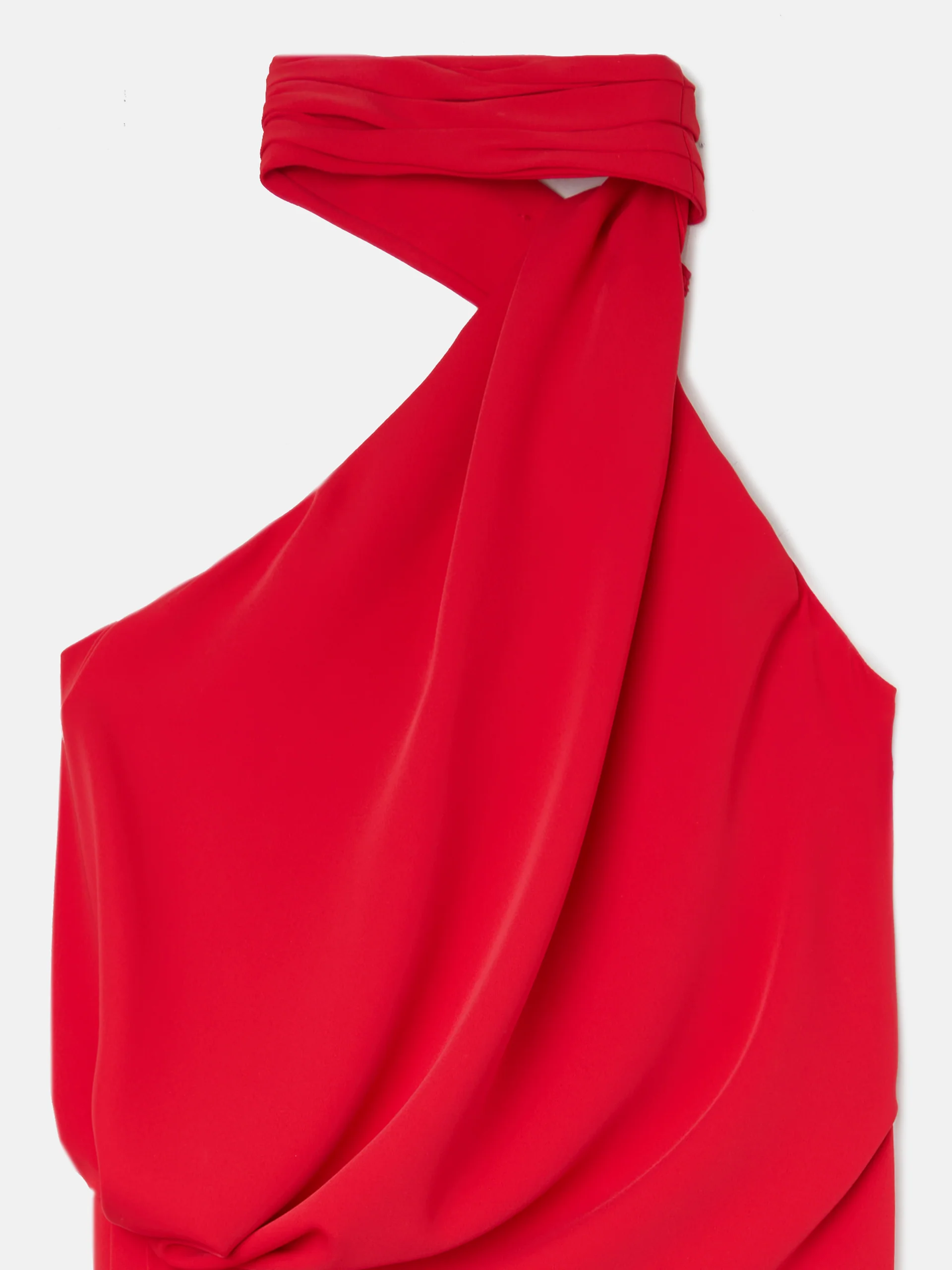 Vestido CaprileXSilbon halter rojo - Image 9
