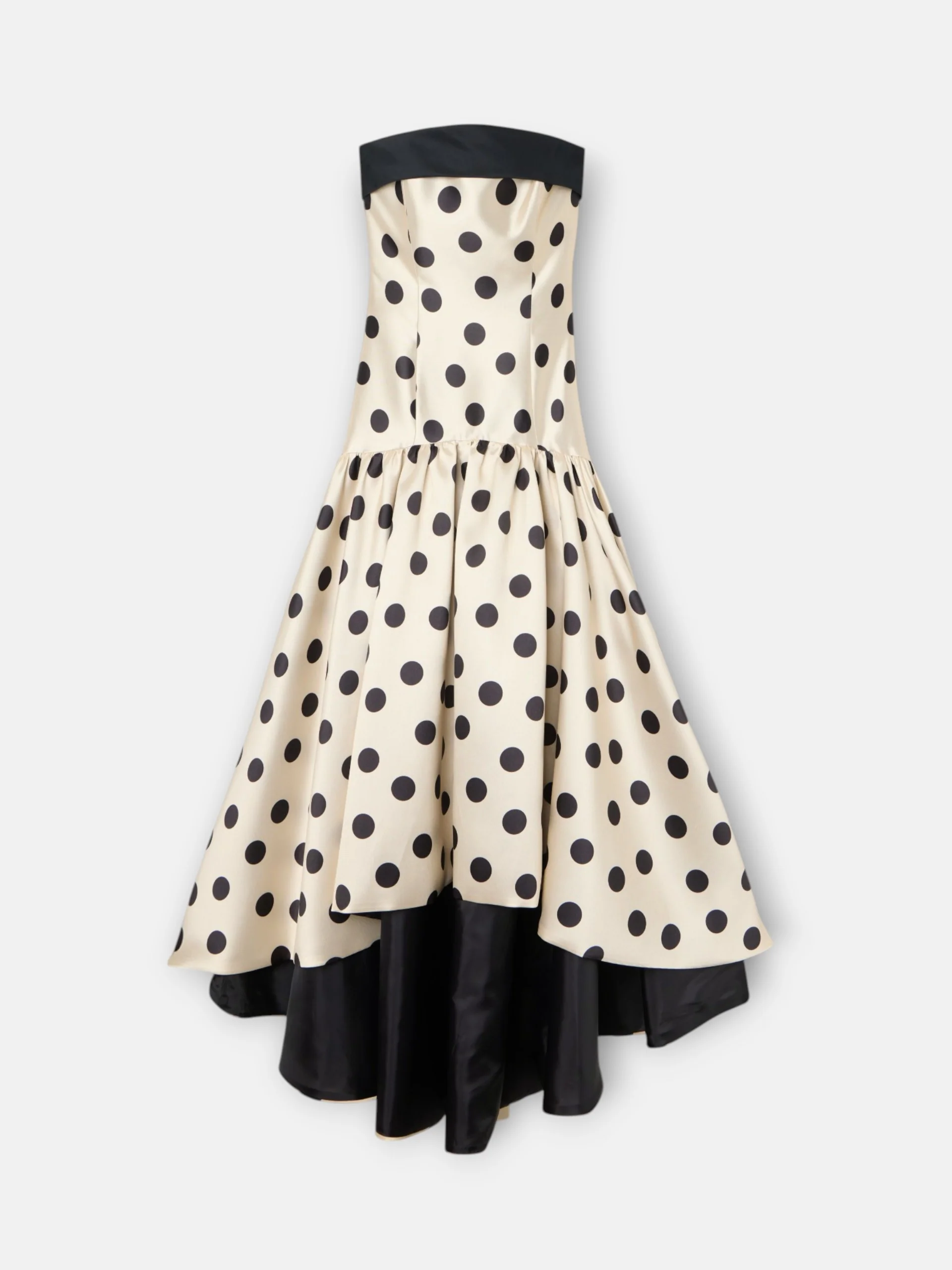 Vestido CaprilexSilbon lunar vainilla y negro - Image 8