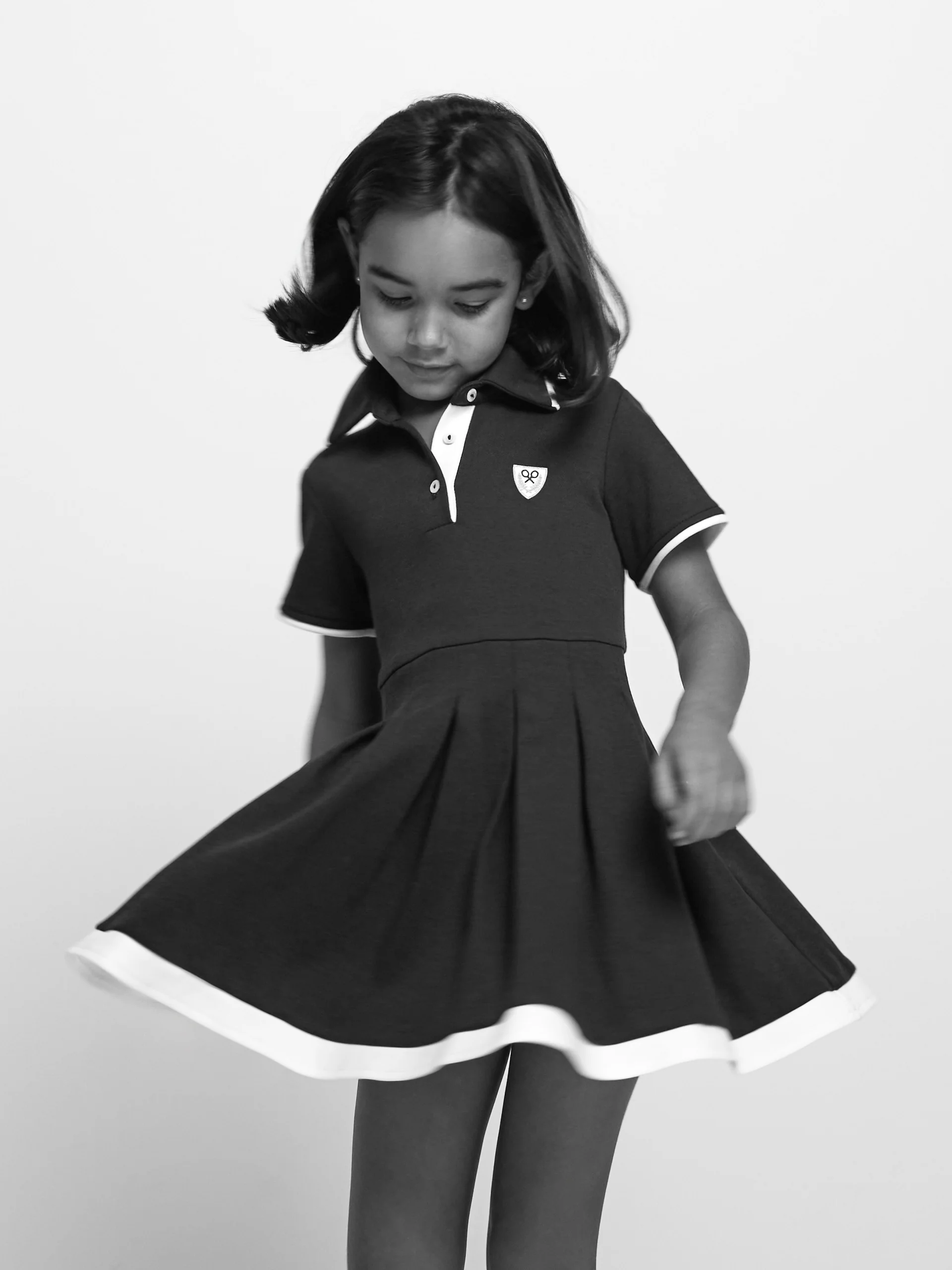 Vestido girl punto azul marino - Image 6