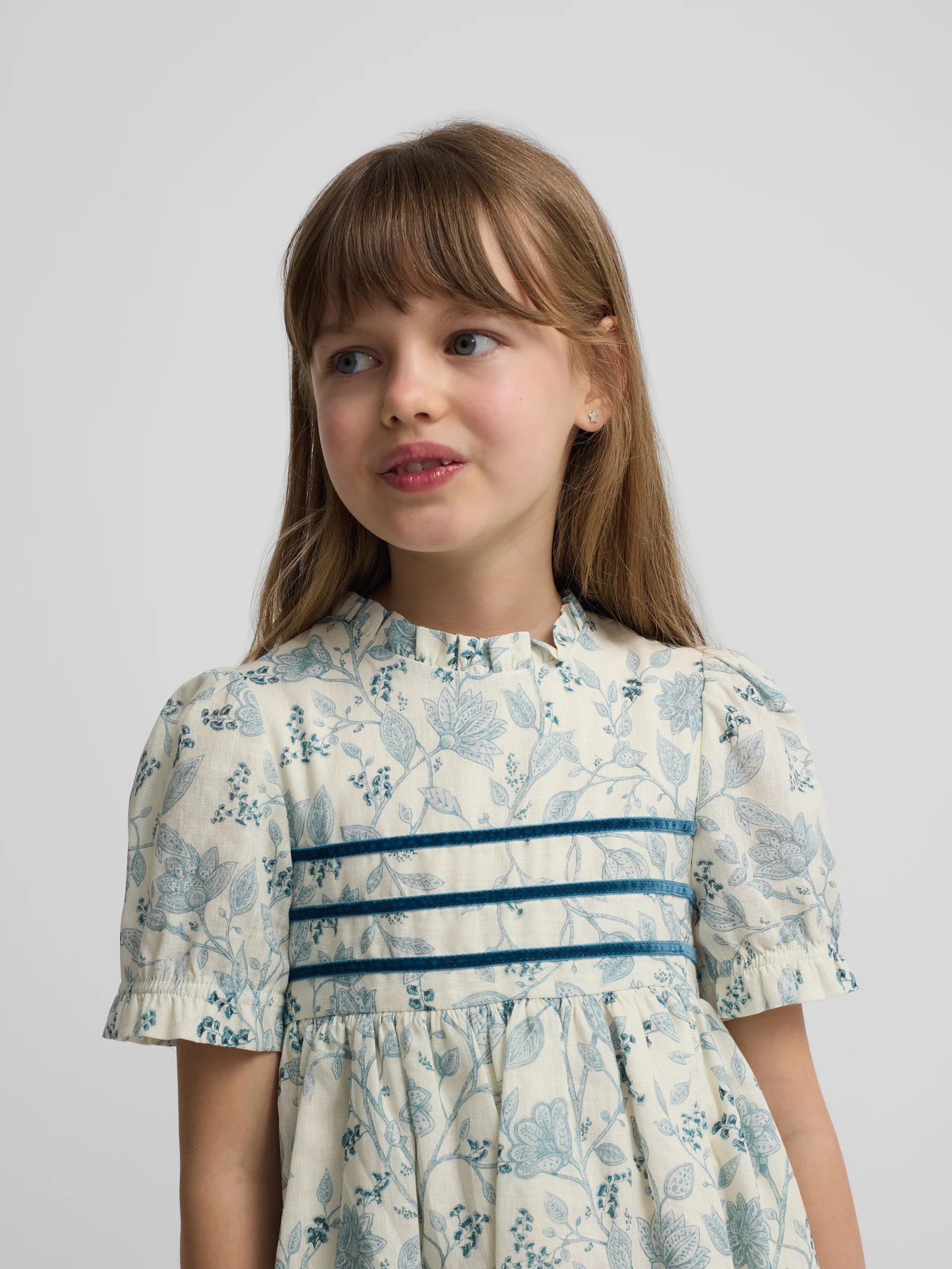 Vestido girl vestir estampado celestes - Image 3