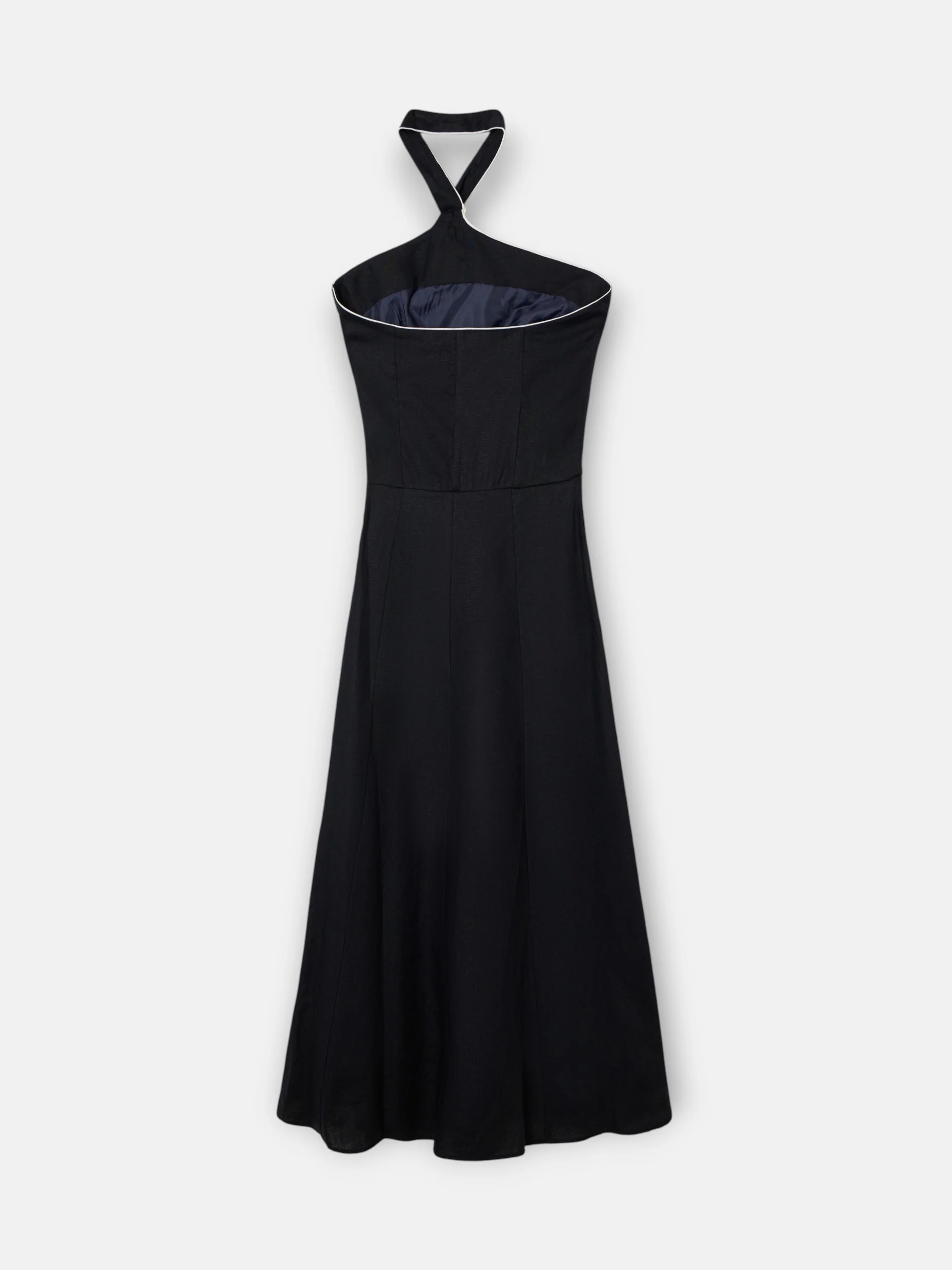 Vestido largo hebilla lino - Image 12