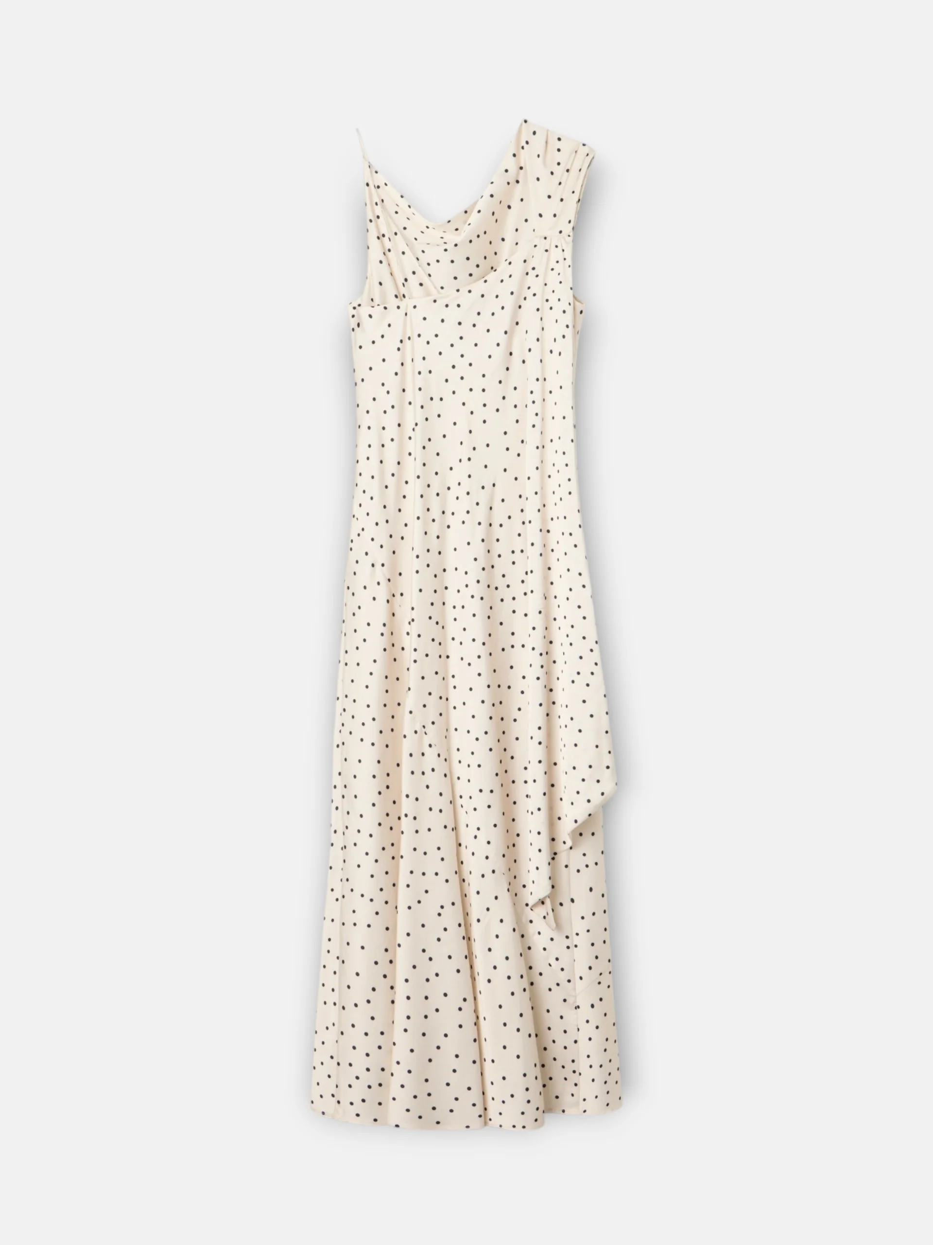 Vestido lencero lunares blanco y negro - Image 10