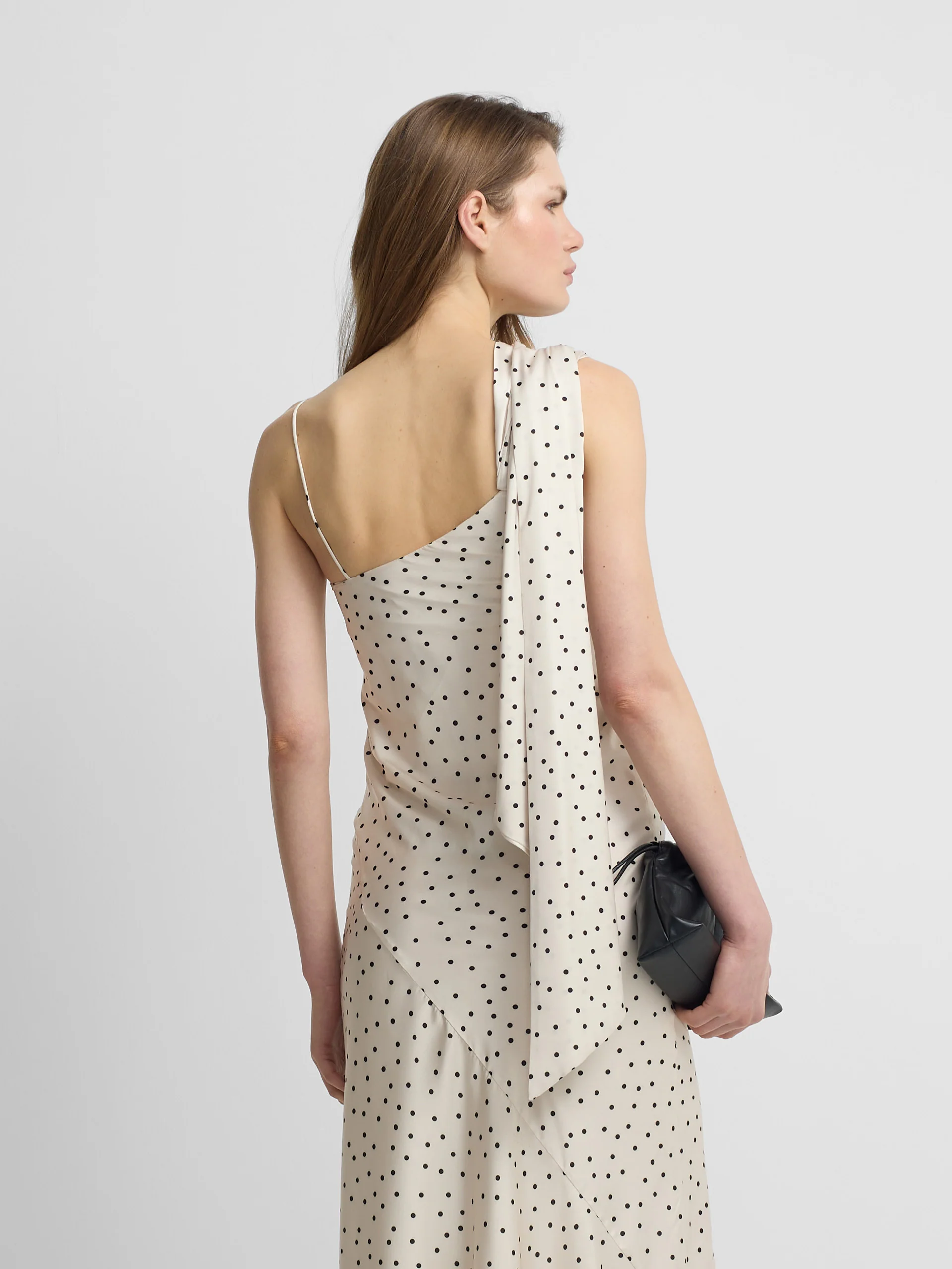 Vestido lencero lunares blanco y negro - Image 5