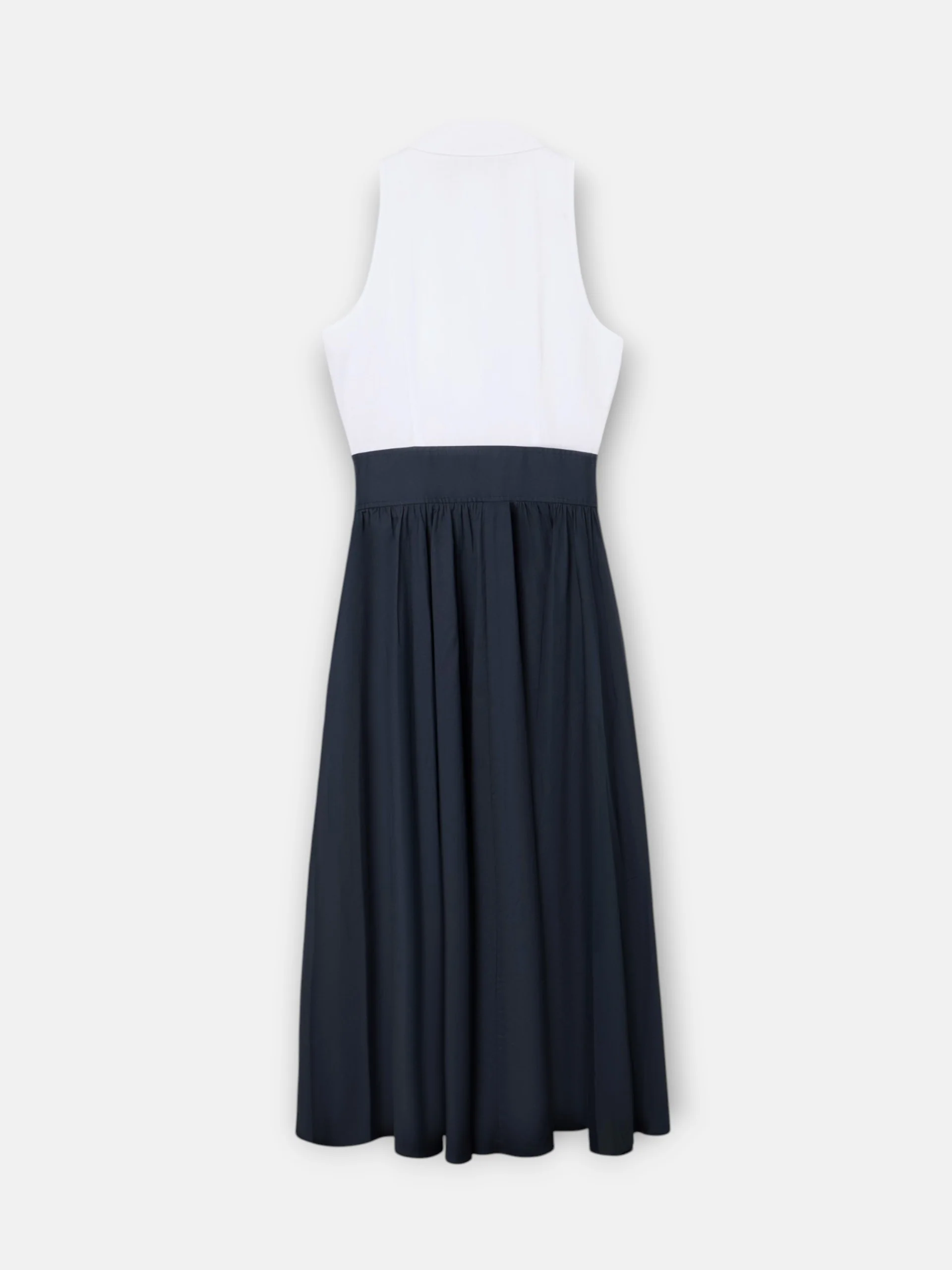 Vestido unique camisero azul marino y blanco - Image 11
