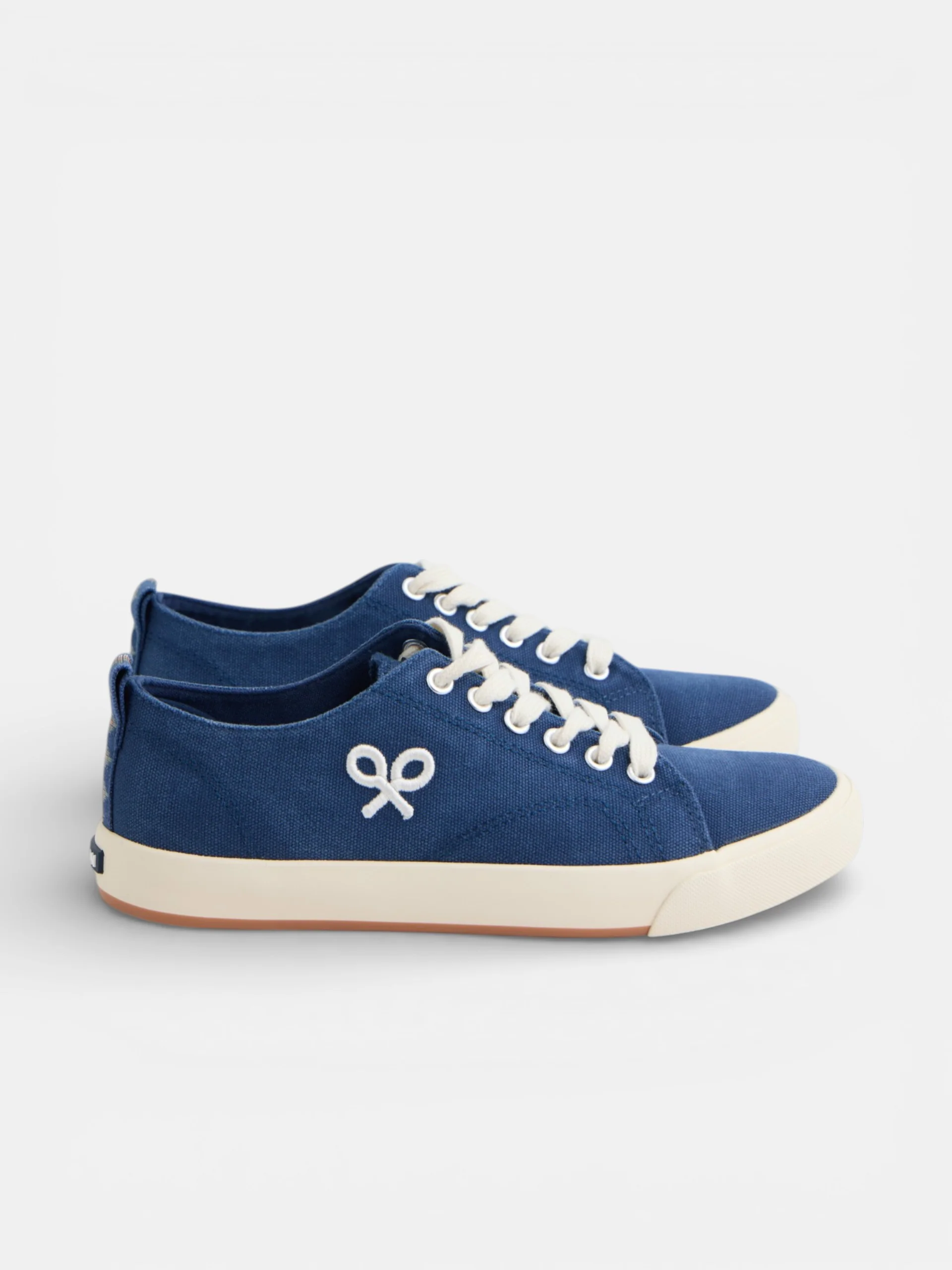 Zapatilla clasica lona azul marino