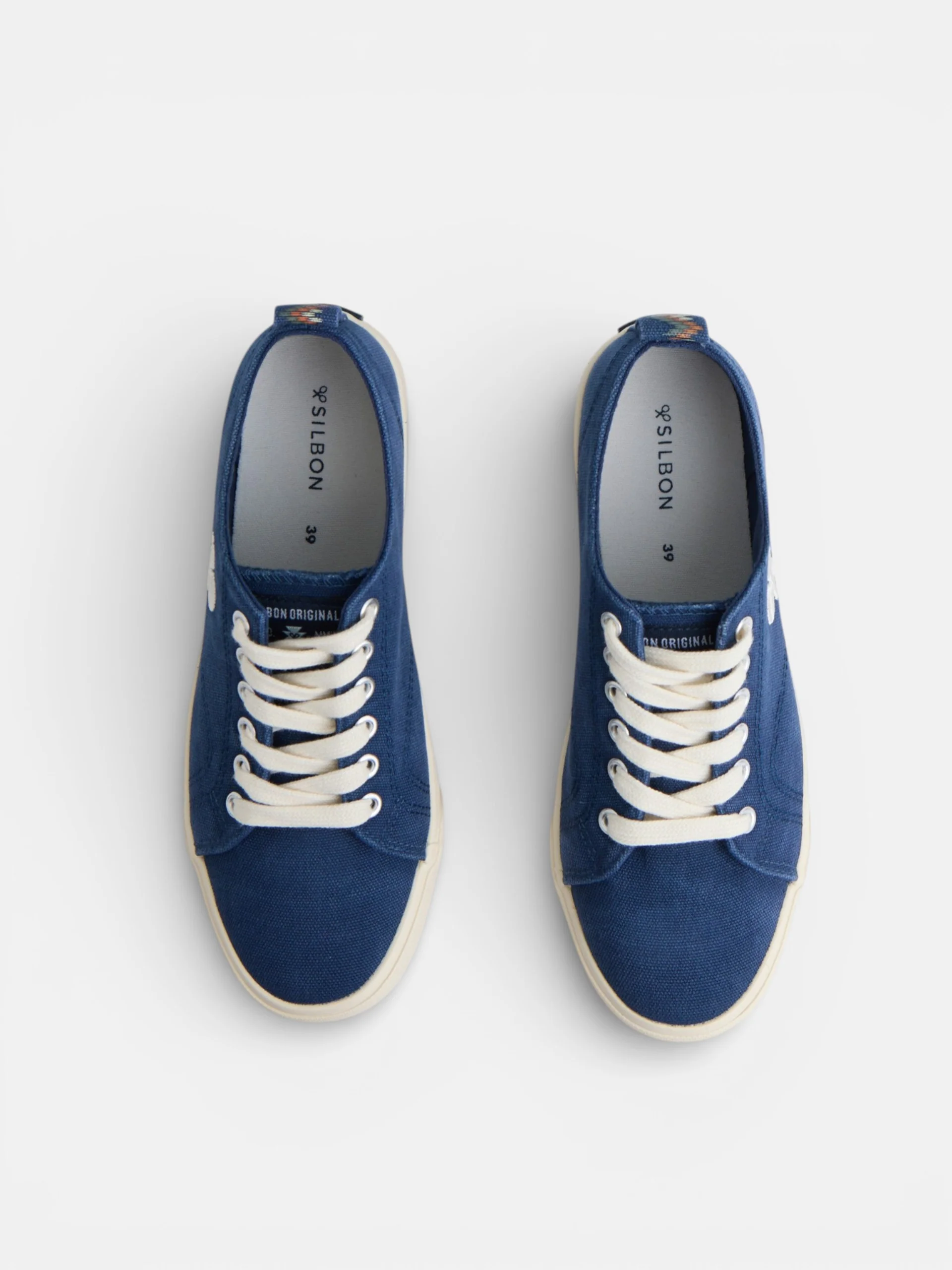 Zapatilla clasica lona azul marino - Image 3