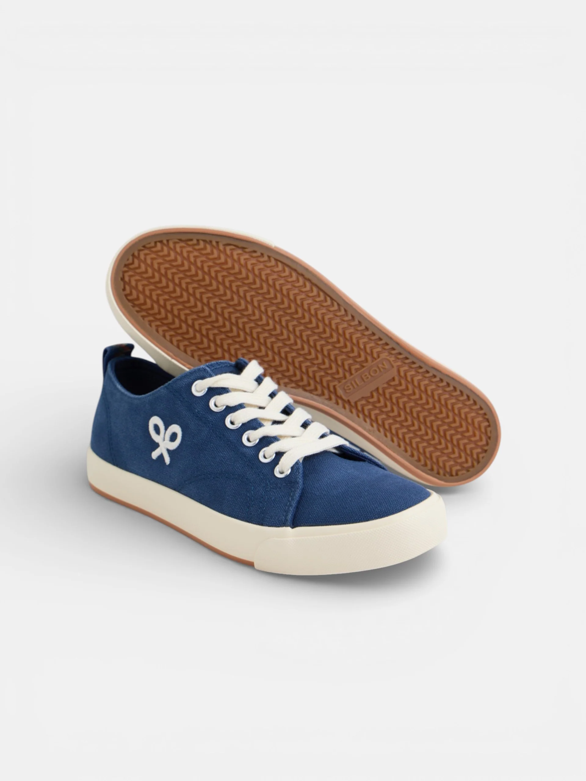 Zapatilla clasica lona azul marino - Image 5