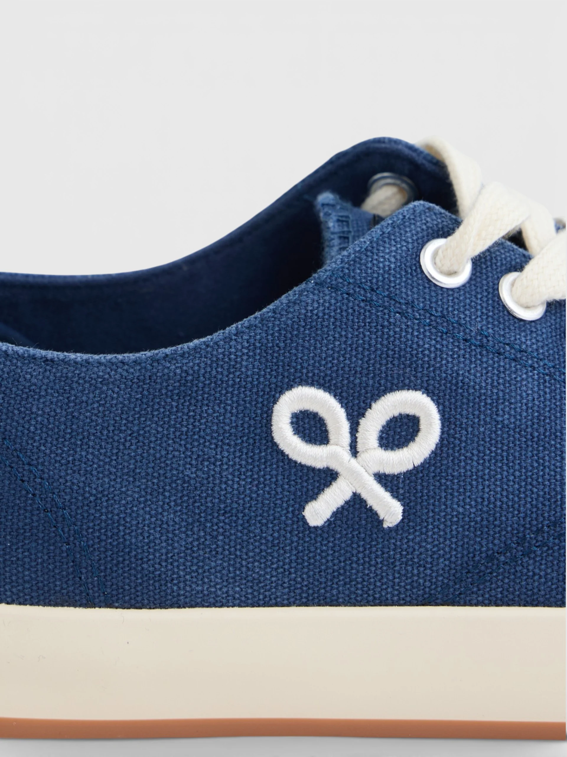 Zapatilla clasica lona azul marino - Image 6