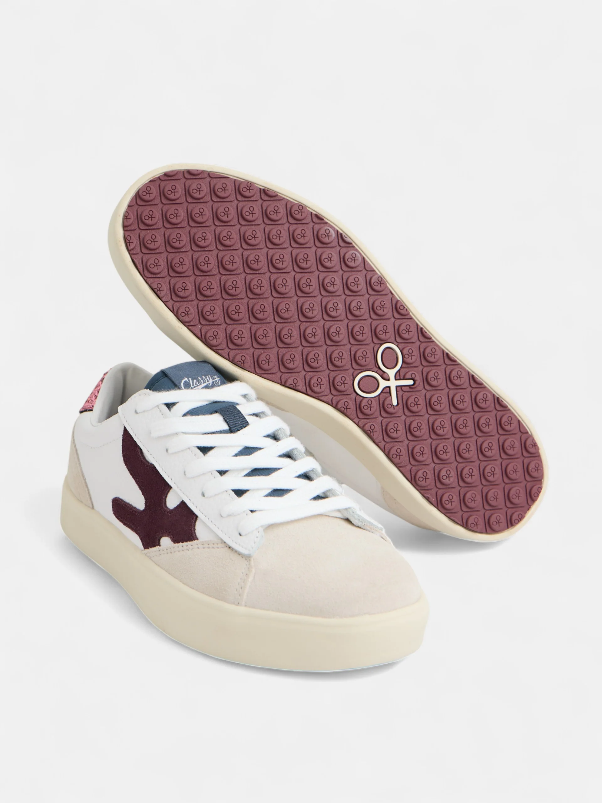 Zapatilla CLASSY09 burdeos - Image 2