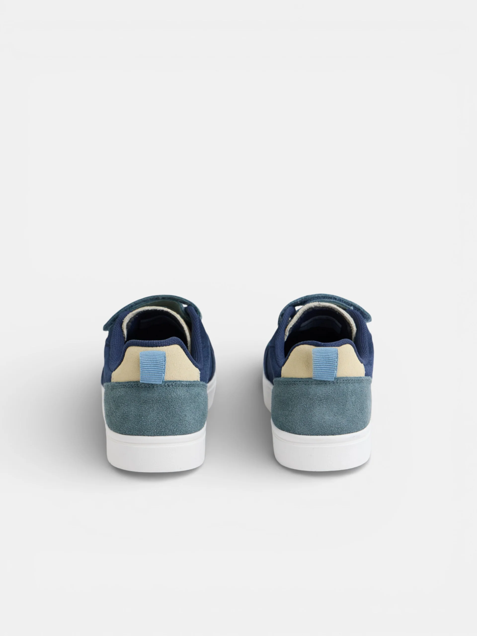 Zapatilla kids velcro multicolor azul marino - Image 4