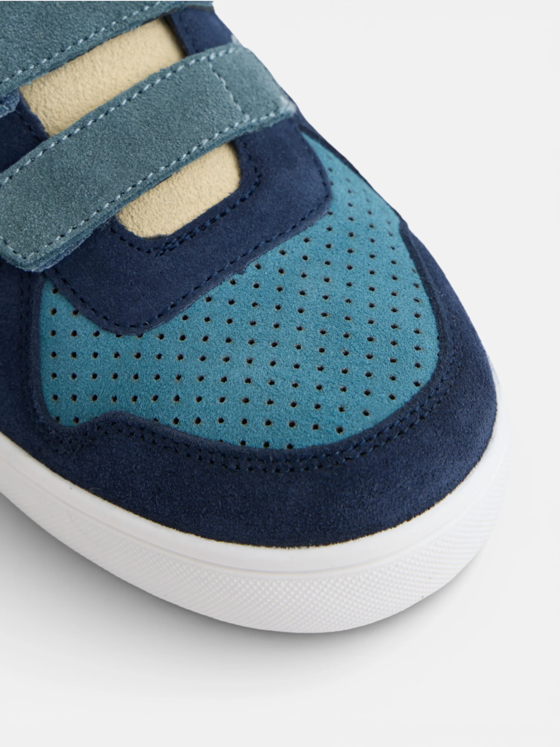 Zapatilla kids velcro multicolor azul marino - Image 7