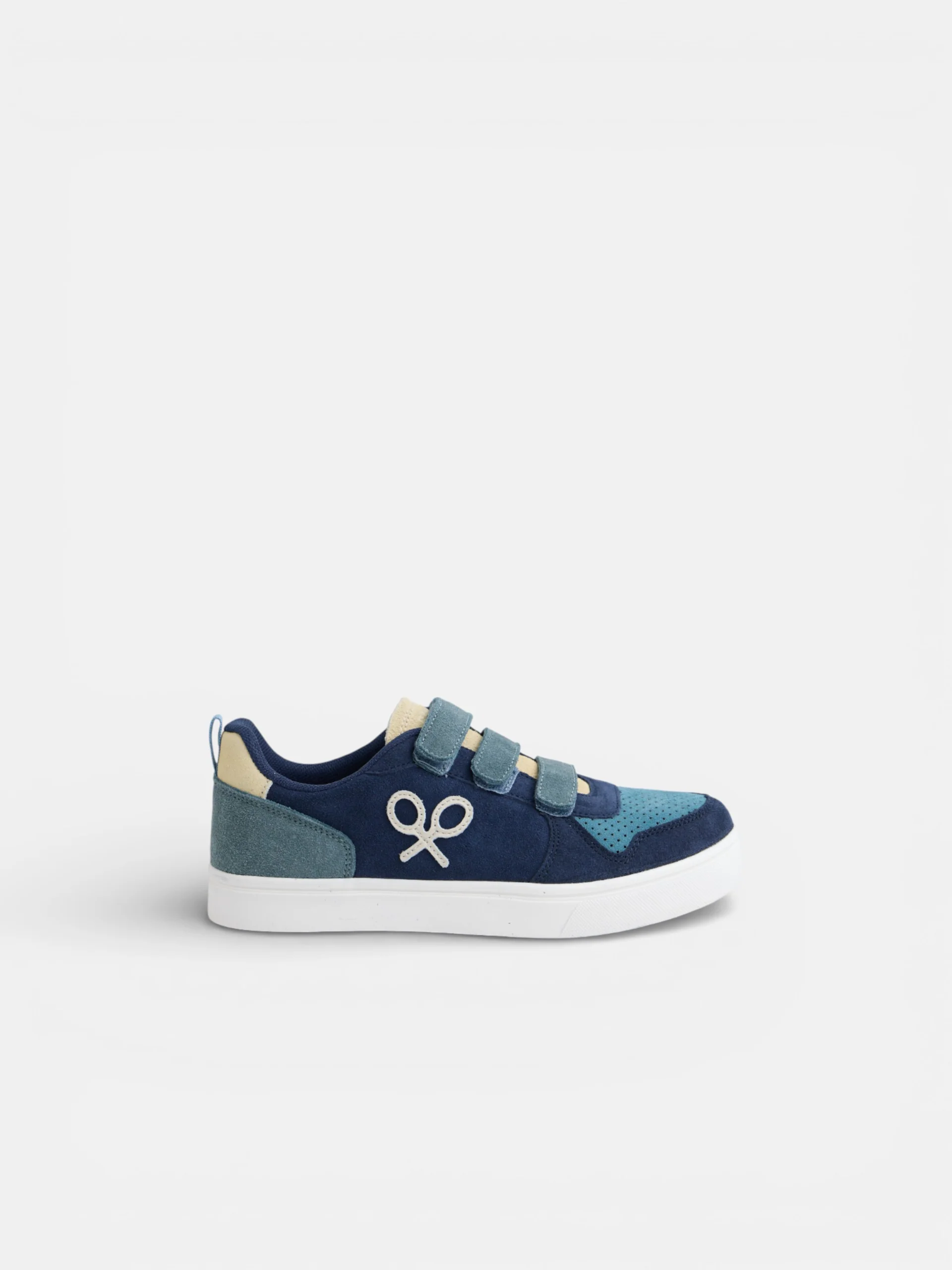 Zapatilla kids velcro multicolor azul marino - Image 9