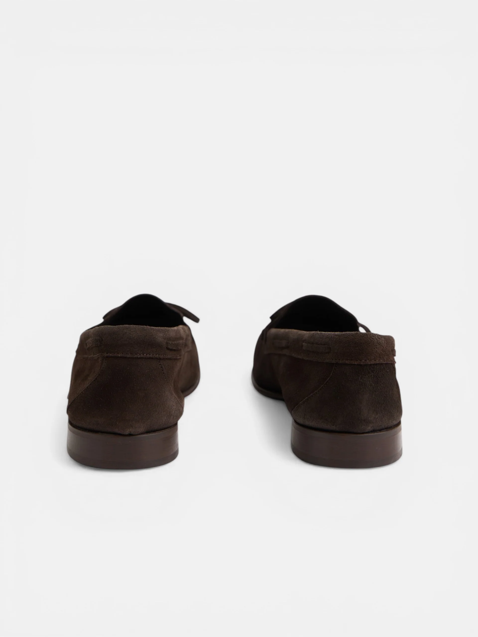 Zapato ante lazo marron oscuro - Image 5