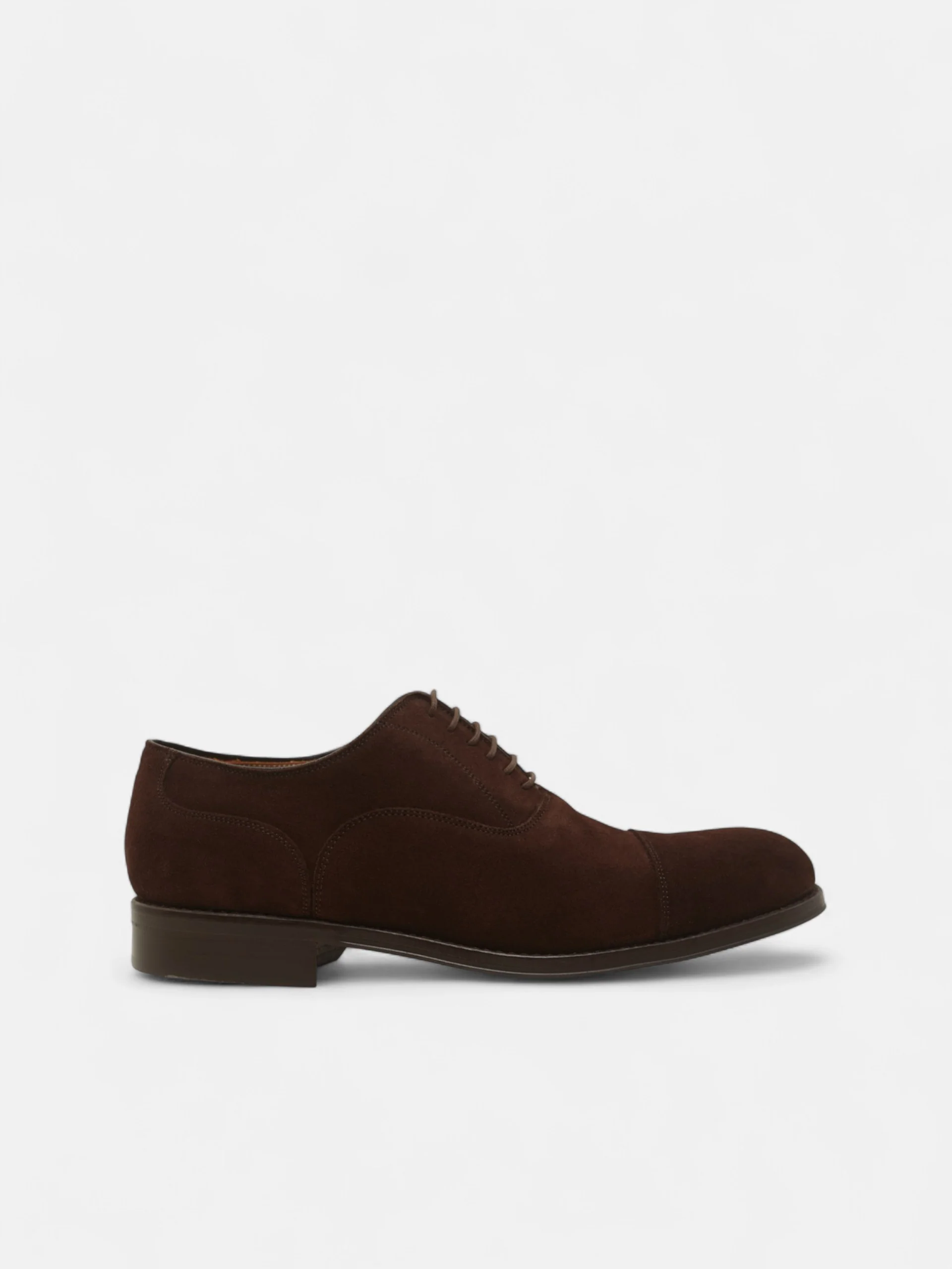 Zapato clasico ante cordones marron - Image 6