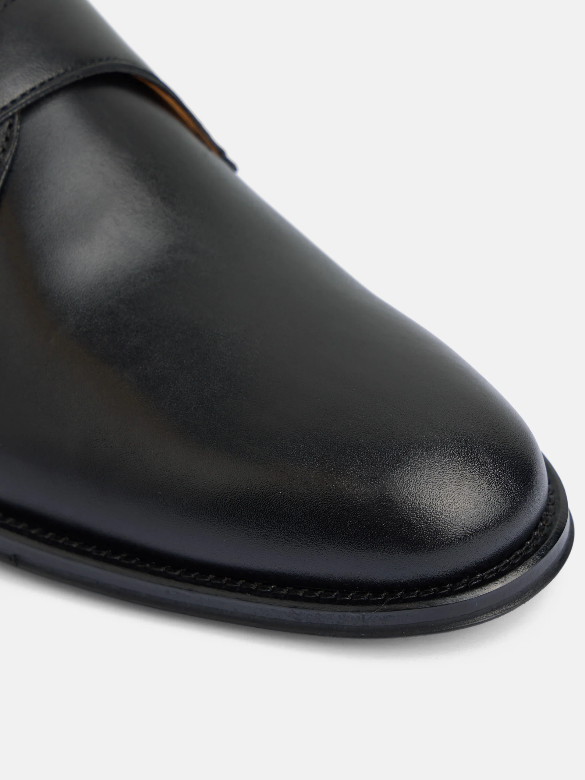 Zapato hebilla piel negro - Image 3